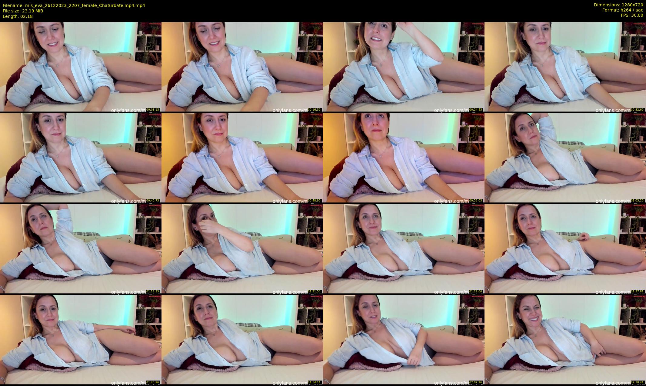 mis_eva — 3 minute Chaturbate female cam show recording, 720p, Dec 26, 2023