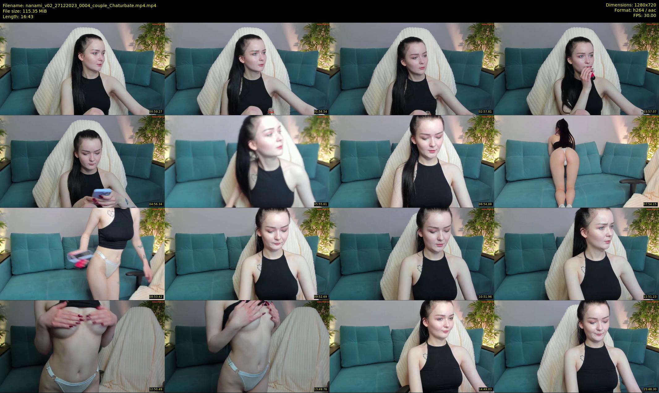 nanami_v02 — 17 minute Chaturbate couple cam show recording, 720p, Dec 27, 2023