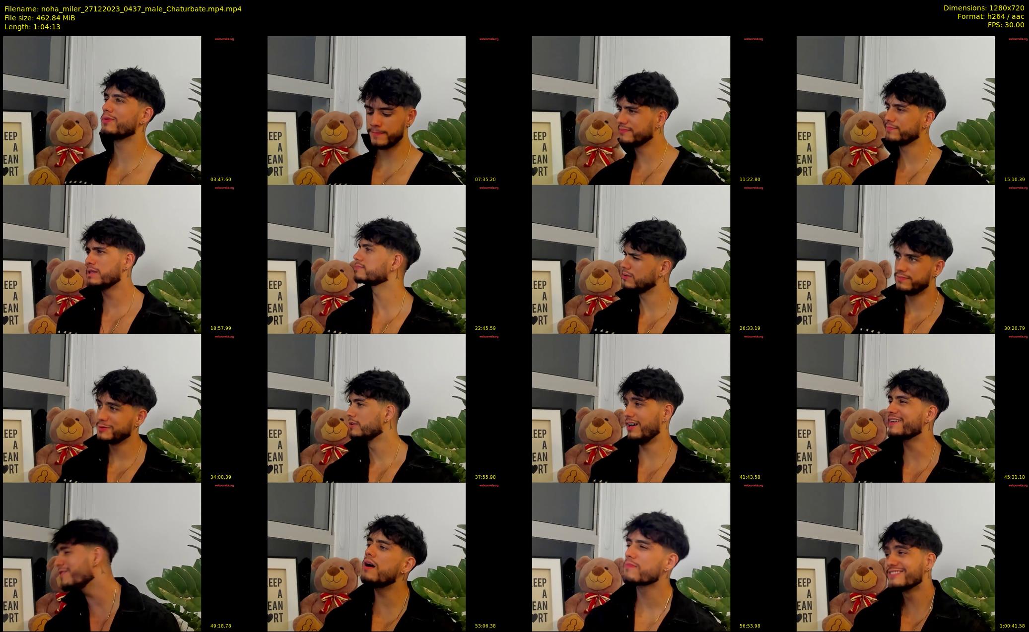 noha_miler — 65 minute Chaturbate male cam show recording, 720p, Dec 27, 2023