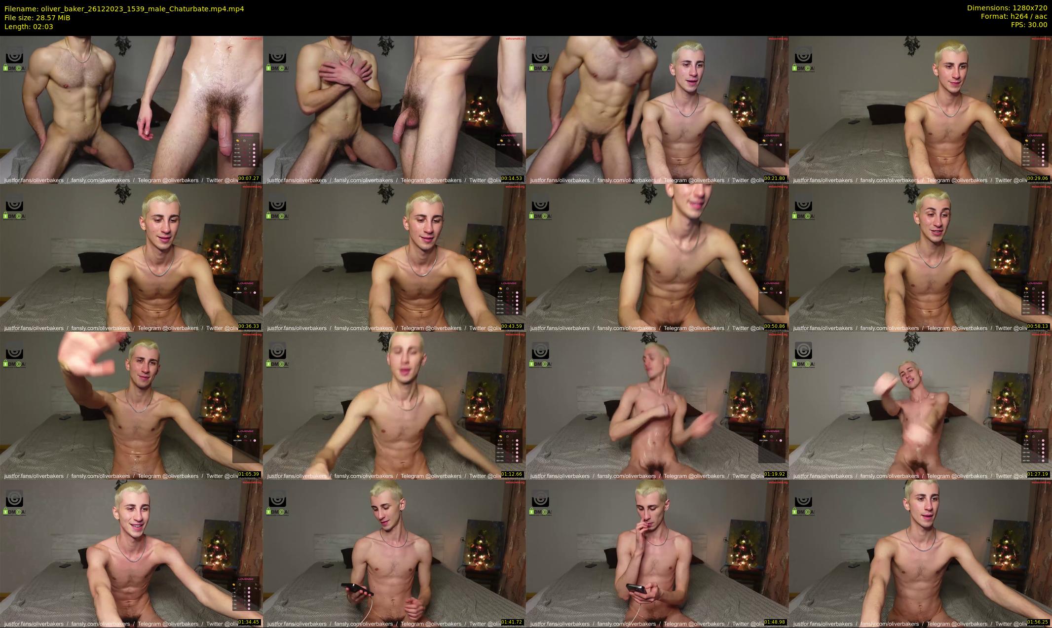 oliver_baker — 3 minute Chaturbate male cam show recording, 720p, Dec 26, 2023