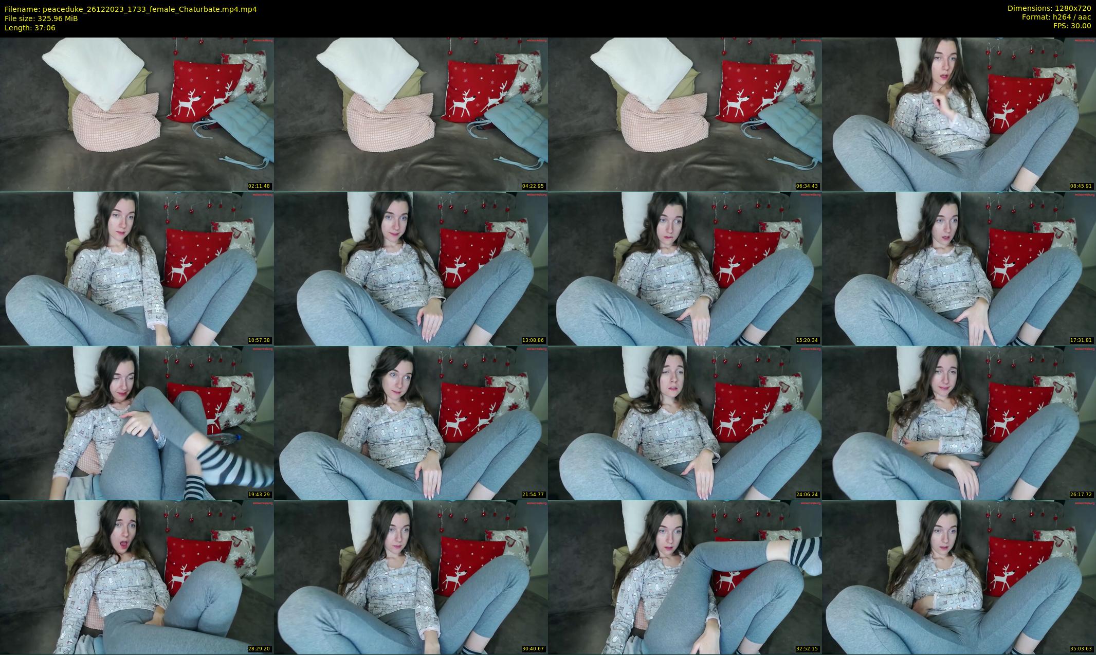 peaceduke — 38 minute Chaturbate female cam show recording, 720p, Dec 26, 2023