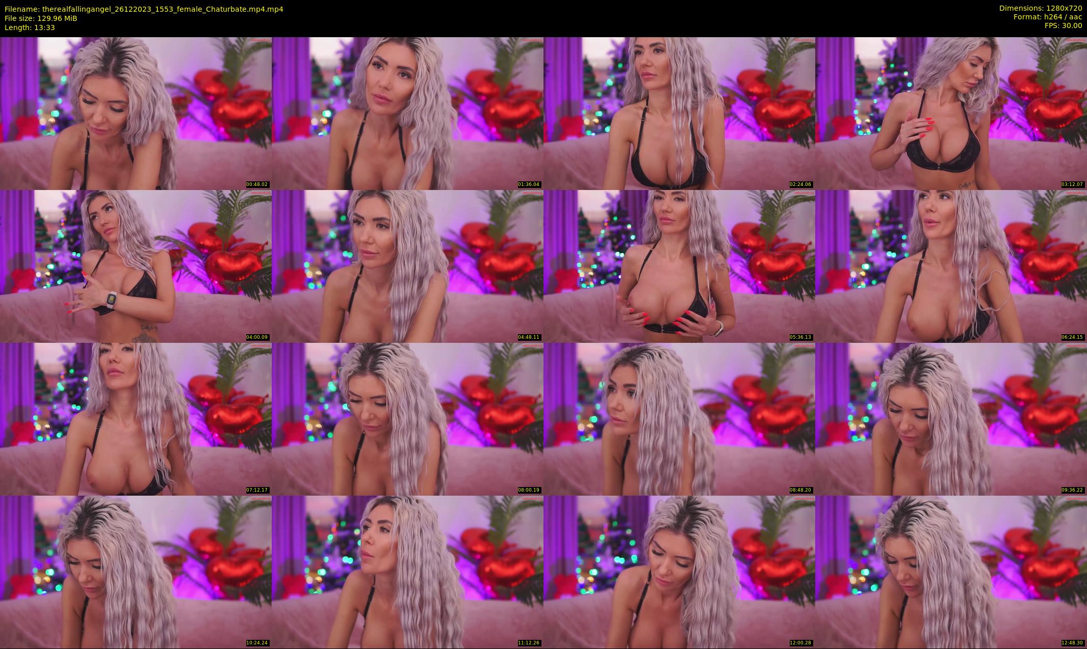 therealfallingangel — 14 minute Chaturbate female cam show recording, 720p, Dec 26, 2023