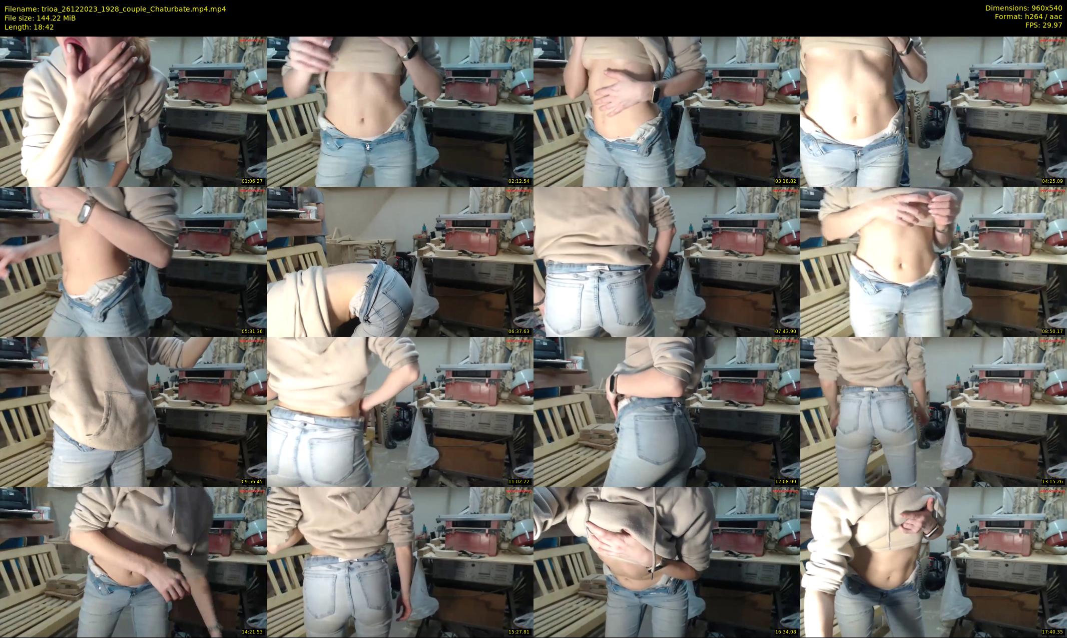 trioa — 19 minute Chaturbate couple cam show recording, 480p, Dec 26, 2023