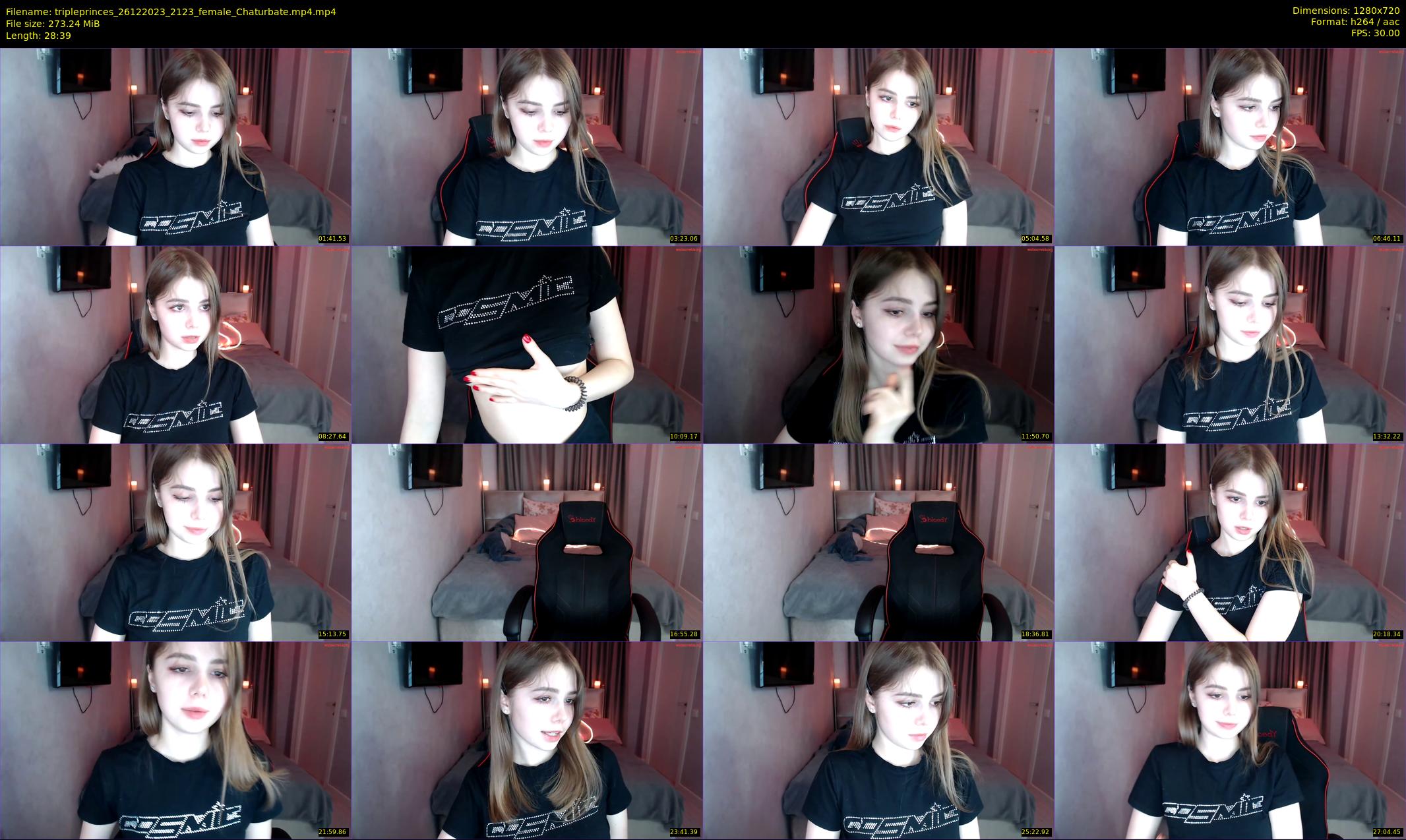 tripleprinces — 29 minute Chaturbate female cam show recording, 720p, Dec 26, 2023