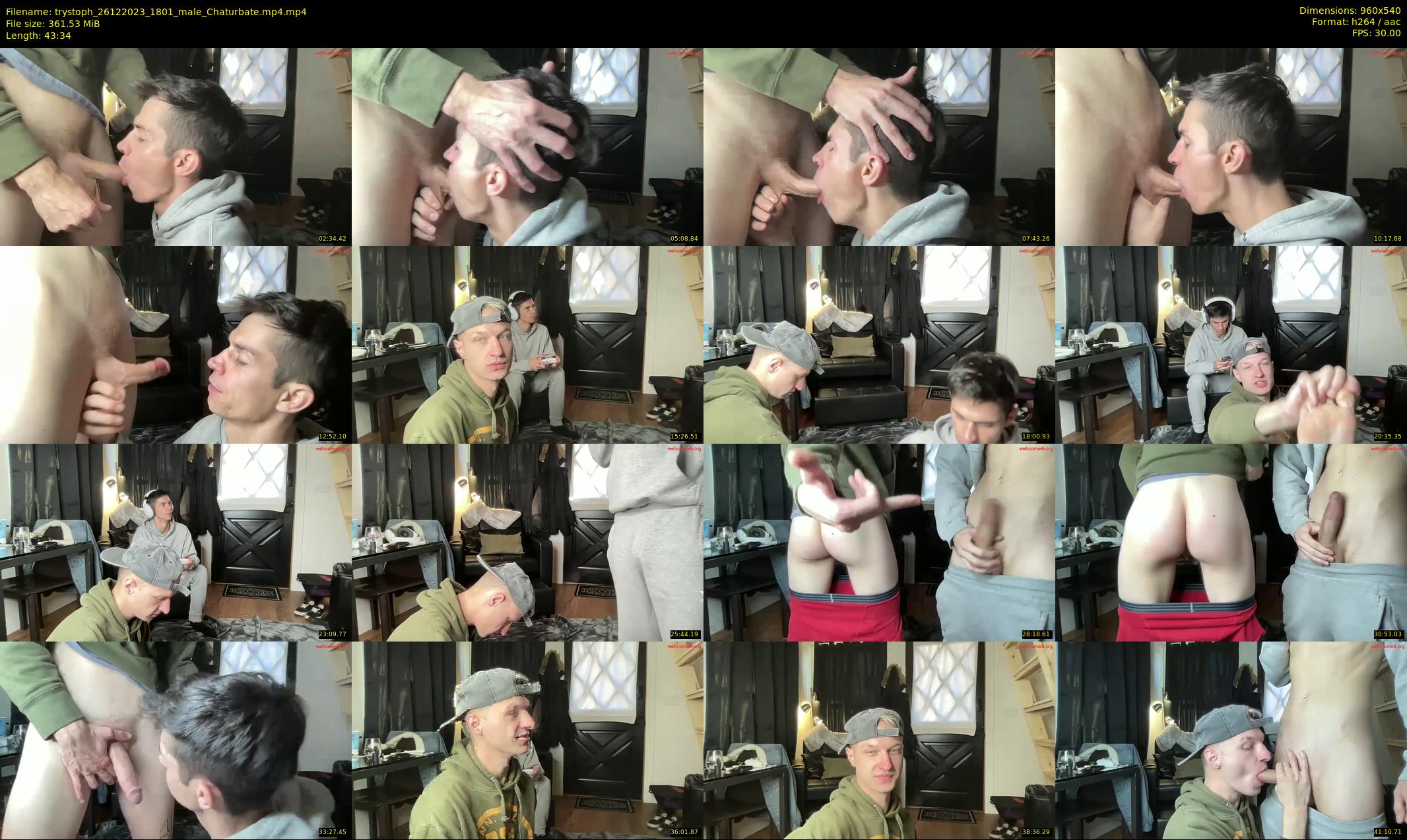 trystoph — 44 minute Chaturbate male cam show recording, 480p, Dec 26, 2023