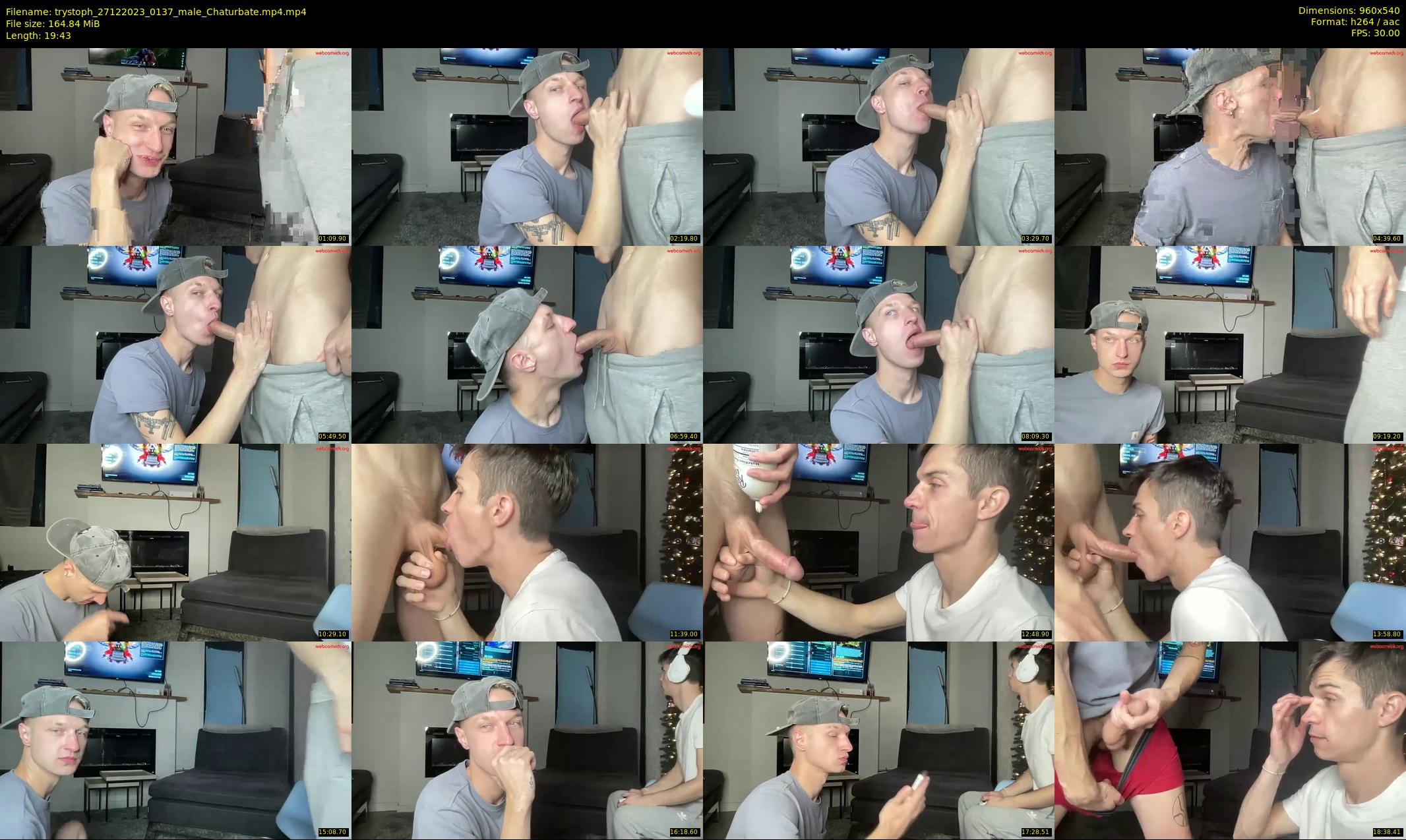 trystoph — 20 minute Chaturbate male cam show recording, 480p, Dec 27, 2023
