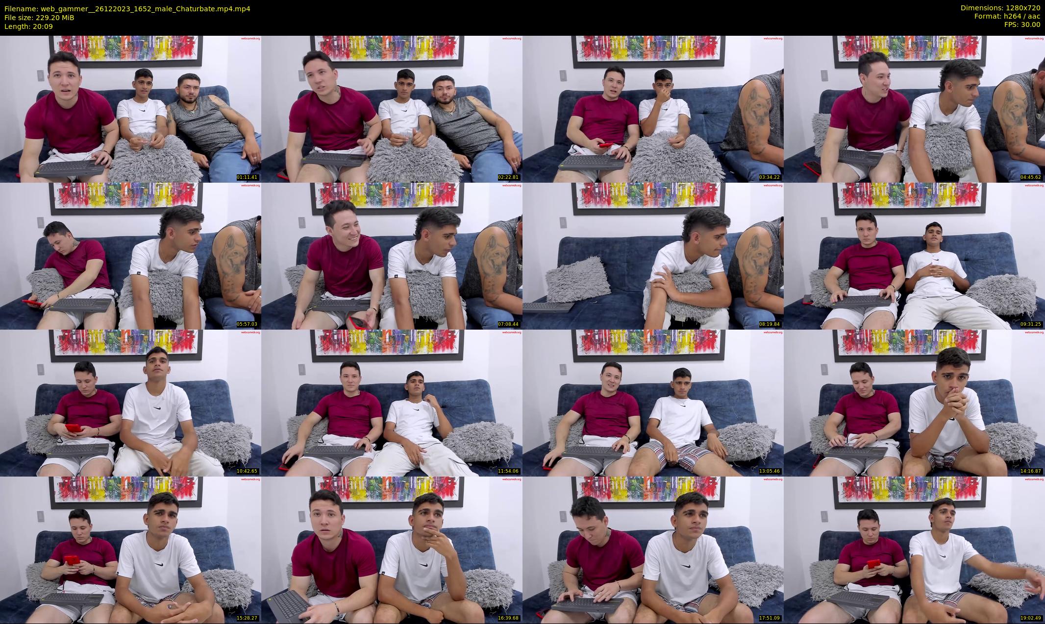web_gammer_ — 21 minute Chaturbate male cam show recording, 720p, Dec 26, 2023