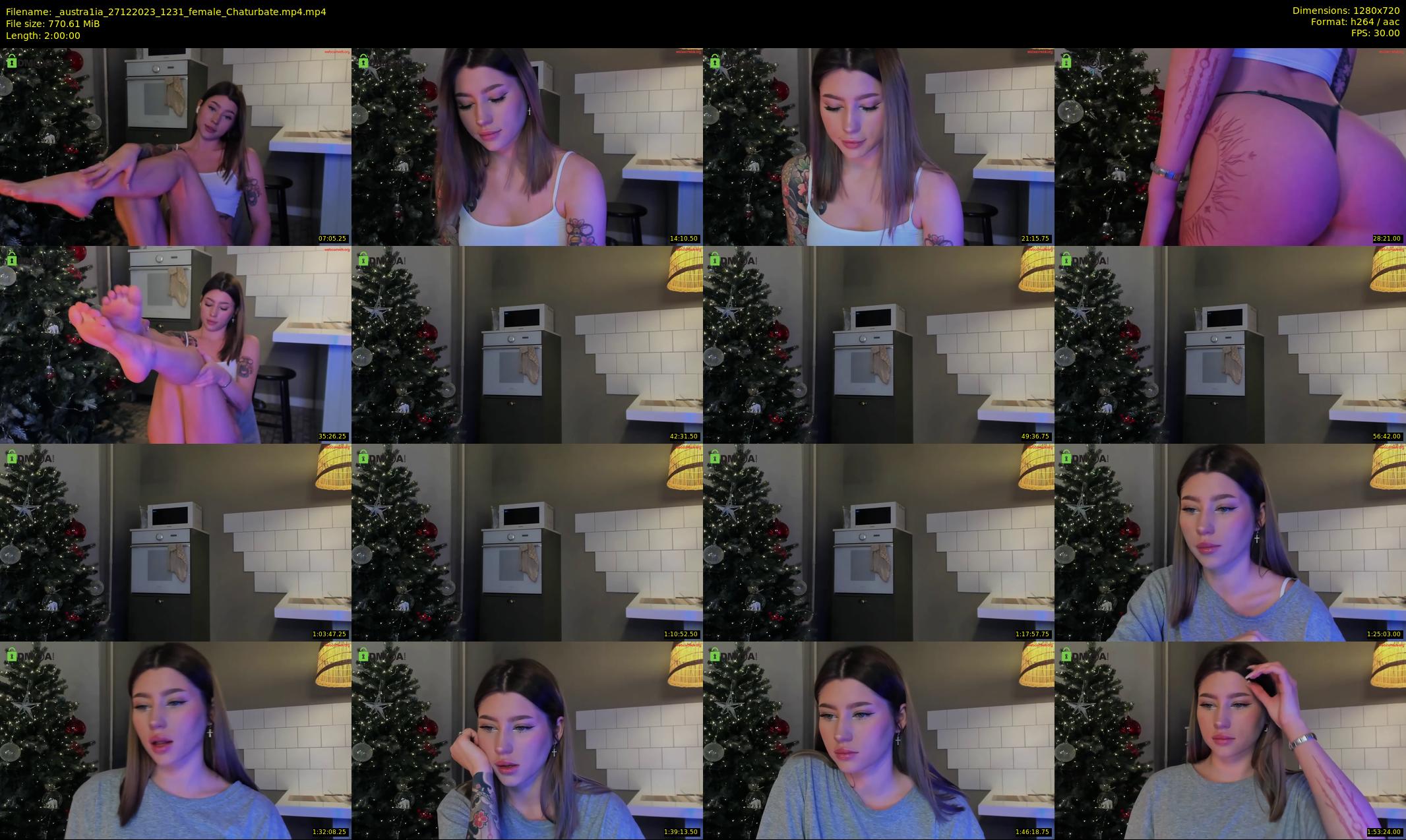_austra1ia — 120 minute Chaturbate female cam show recording, 720p, Dec 27, 2023