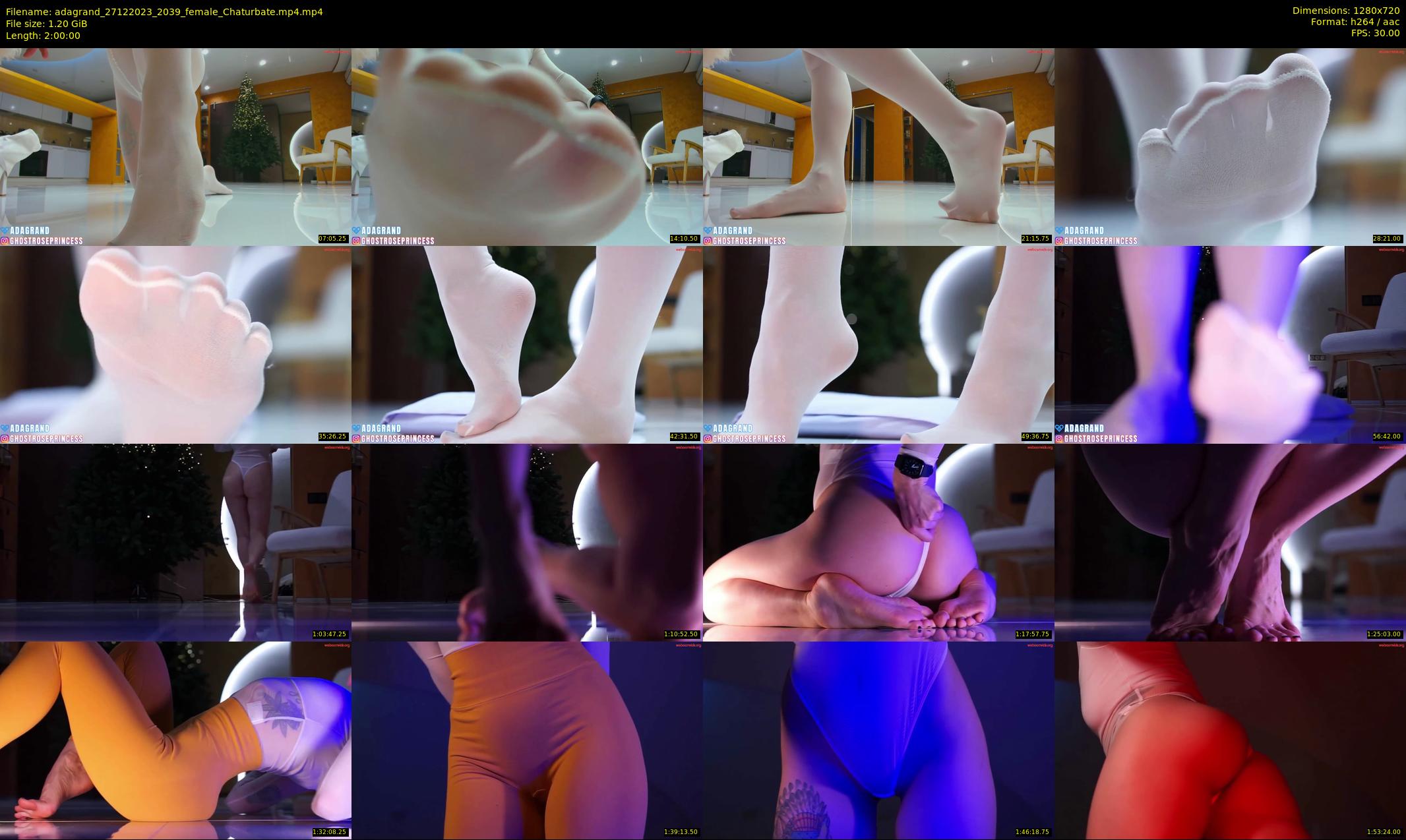 adagrand — 120 minute Chaturbate female cam show recording, 720p, Dec 27, 2023