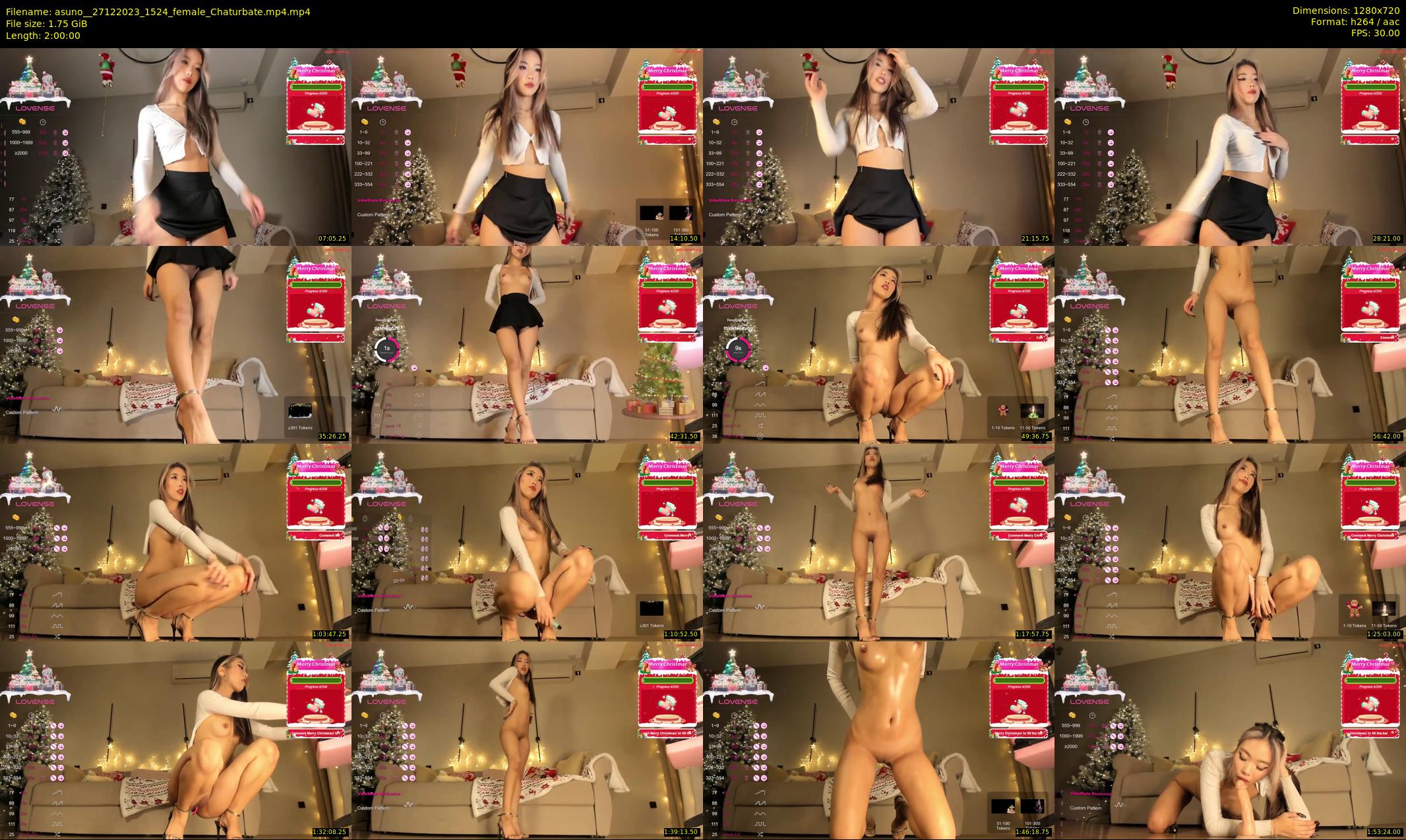 asuno_ — 120 minute Chaturbate female cam show recording, 720p, Dec 27, 2023