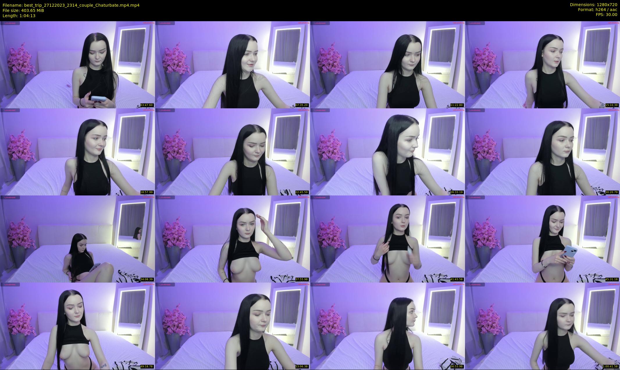 best_trip — 65 minute Chaturbate couple cam show recording, 720p, Dec 27, 2023