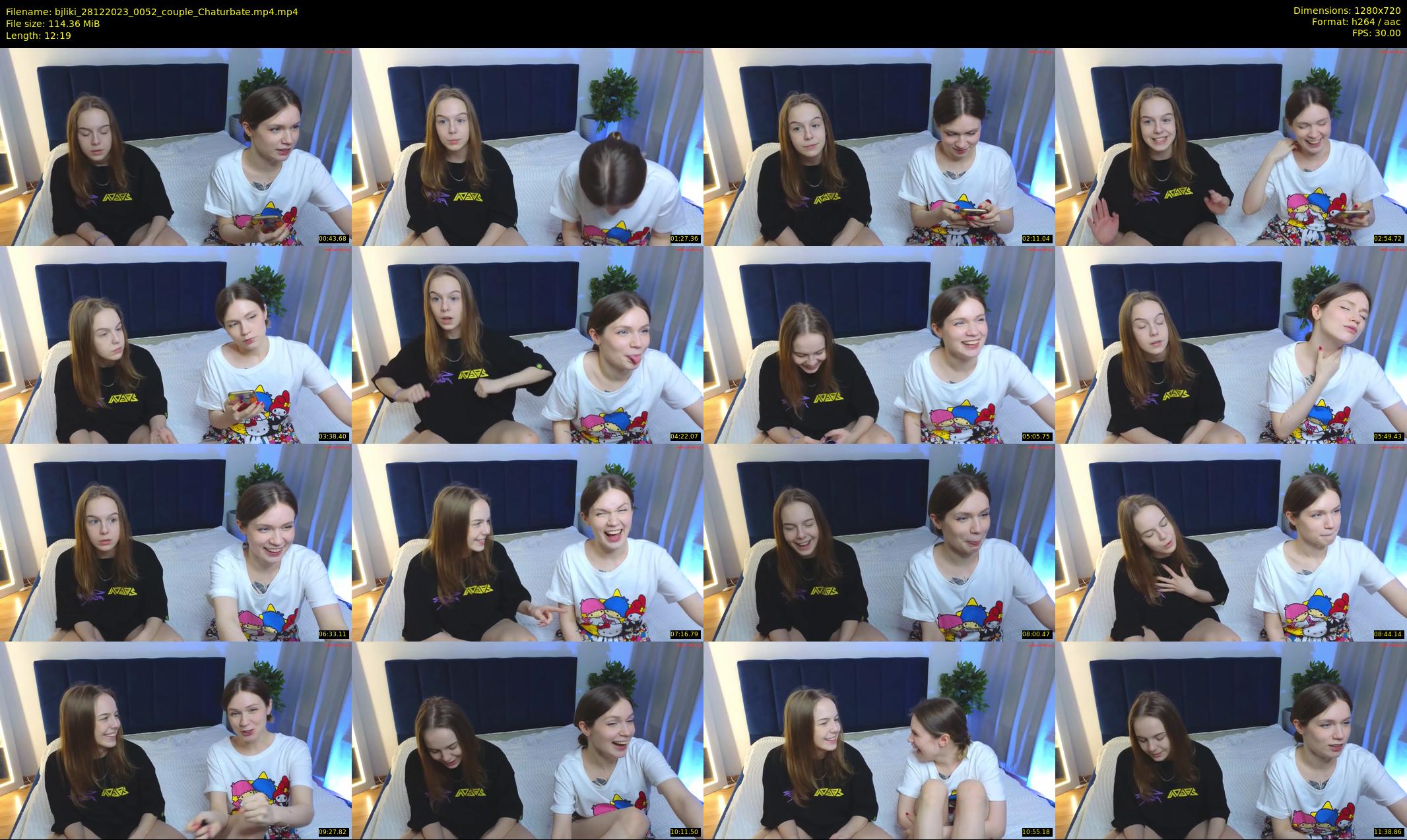 bjliki — 13 minute Chaturbate couple cam show recording, 720p, Dec 28, 2023