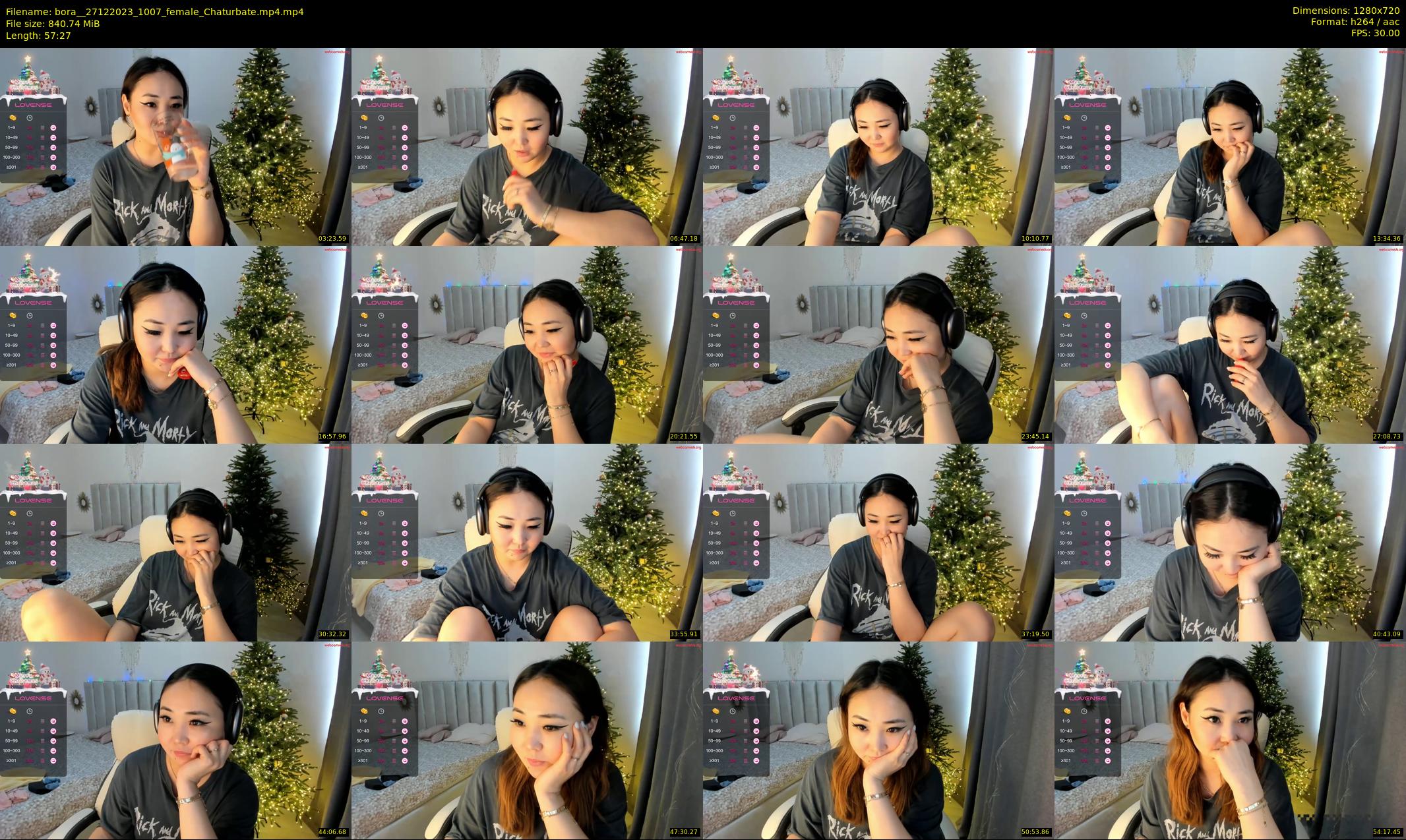 bora_ — 58 minute Chaturbate female cam show recording, 720p, Dec 27, 2023