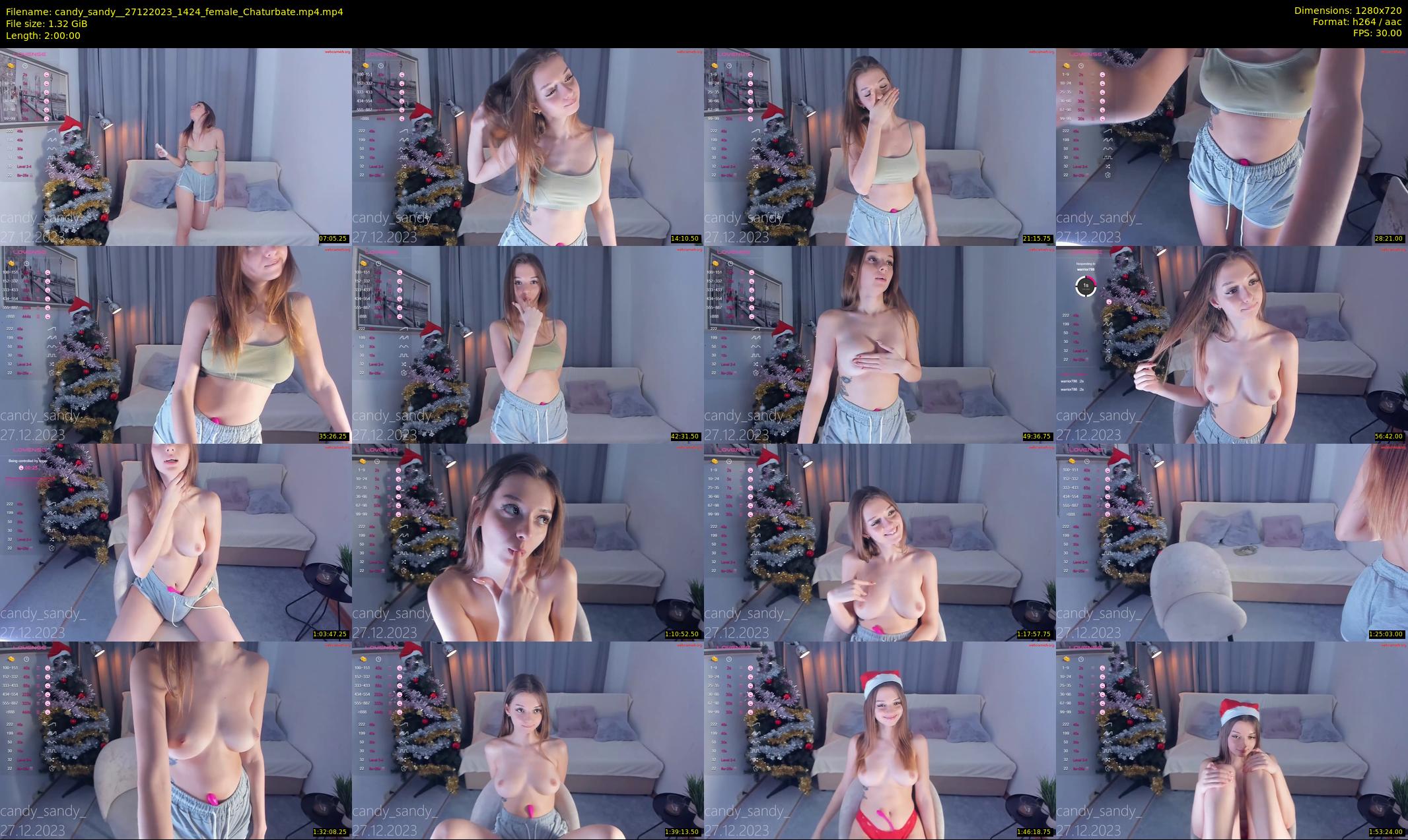 candy_sandy_ — 120 minute Chaturbate female cam show recording, 720p, Dec 27, 2023