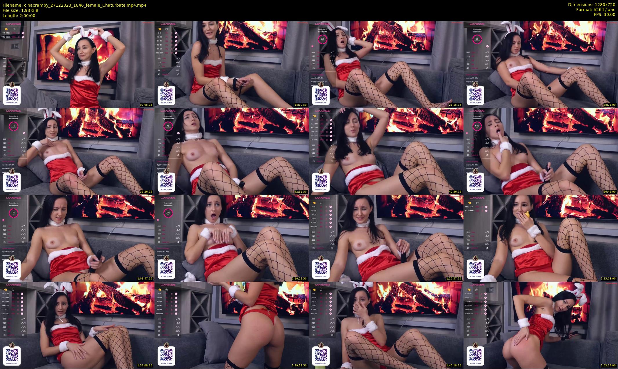 cinacramby — 120 minute Chaturbate female cam show recording, 720p, Dec 27, 2023