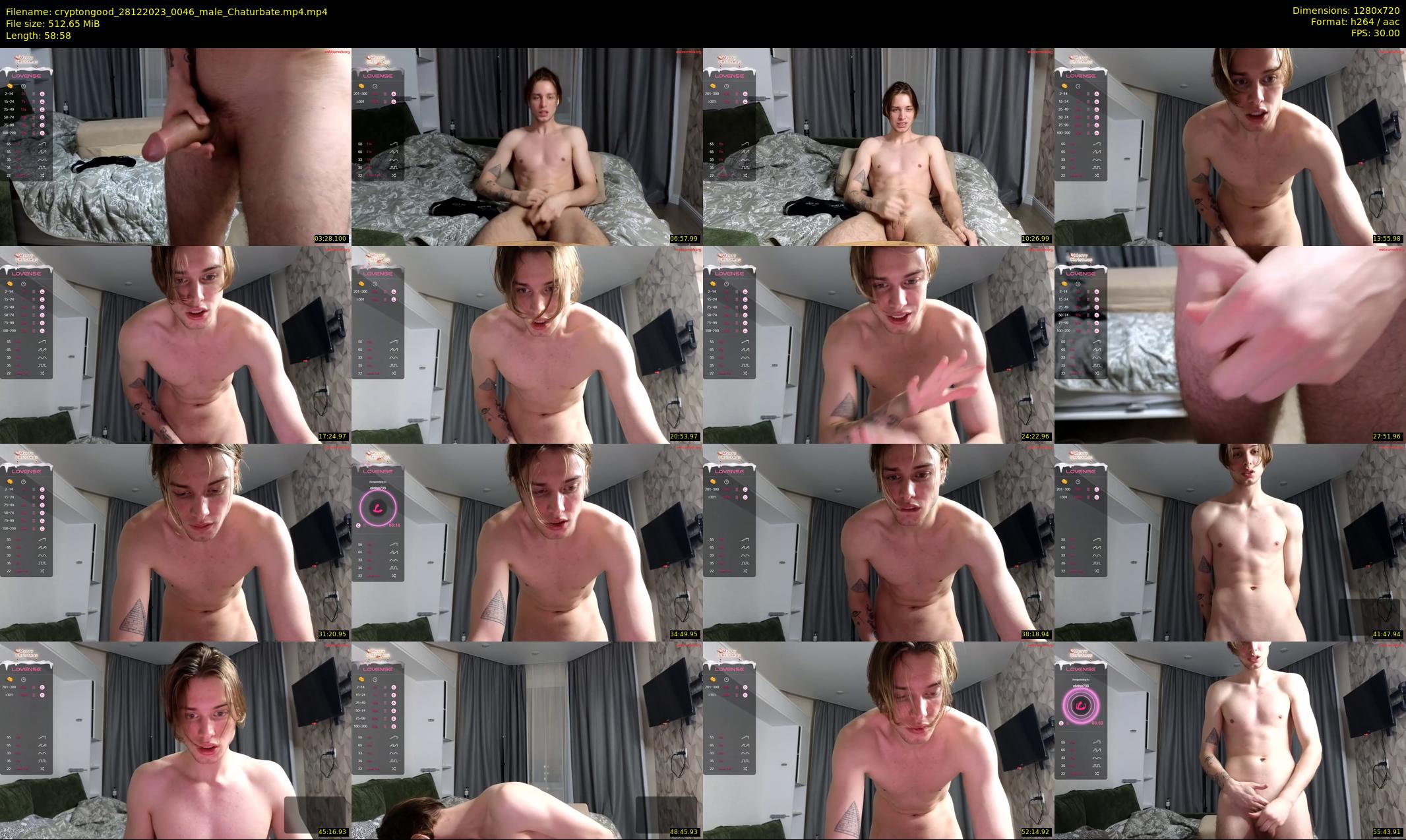 cryptongood — 59 minute Chaturbate male cam show recording, 720p, Dec 28, 2023