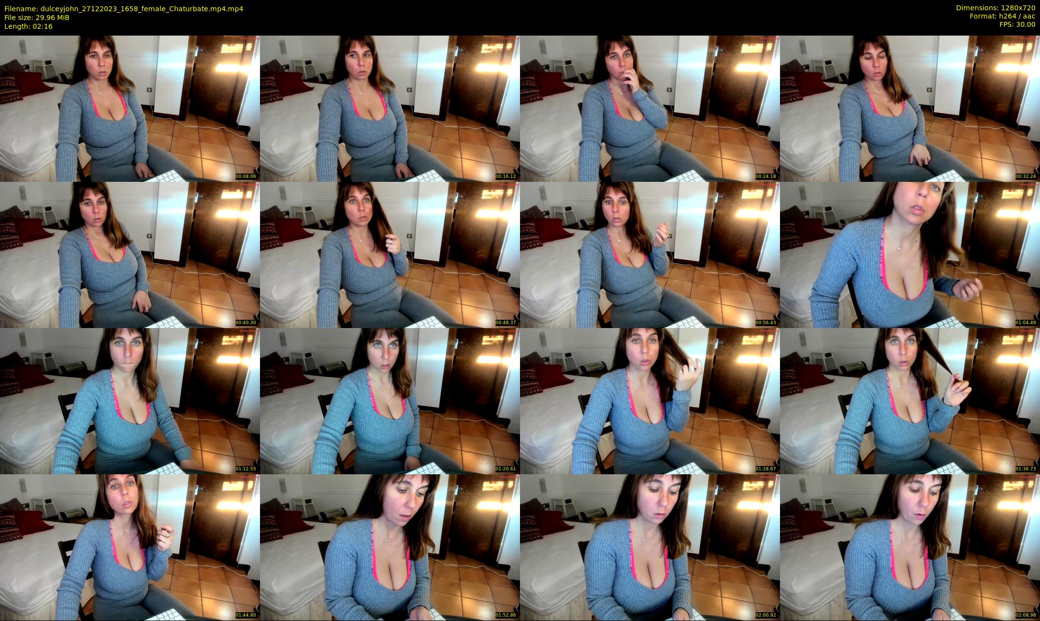 dulceyjohn — 3 minute Chaturbate female cam show recording, 720p, Dec 27, 2023