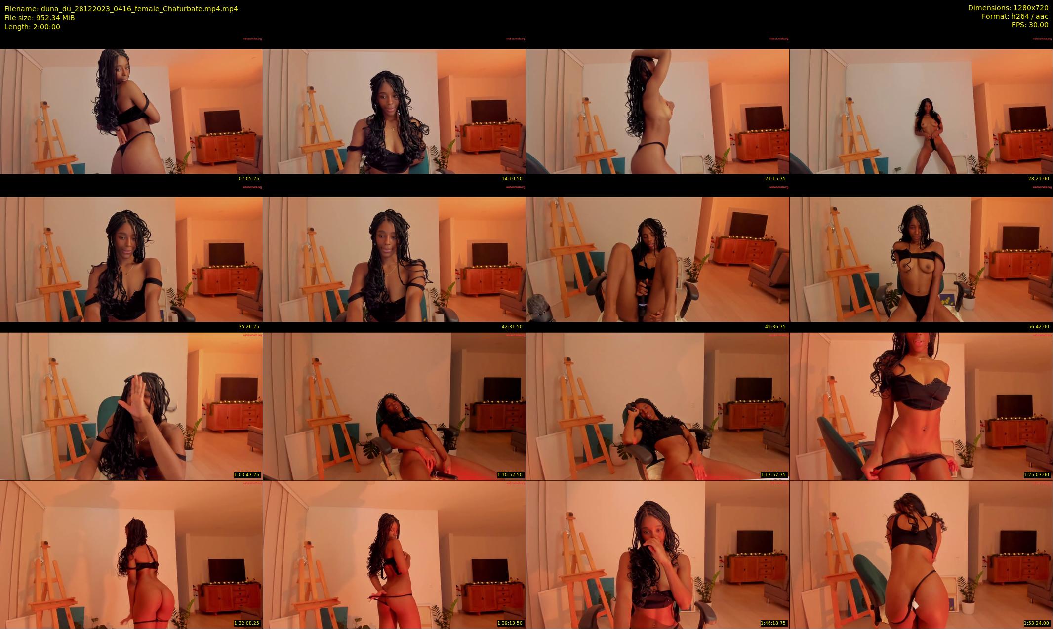 duna_du — 120 minute Chaturbate female cam show recording, 720p, Dec 28, 2023