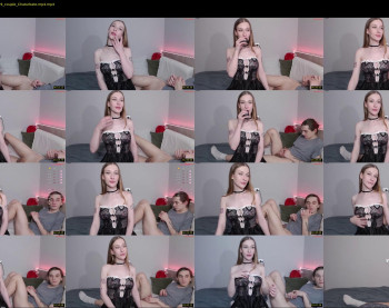duomoon — 5 minute Chaturbate couple cam show recording, 720p, Dec 28, 2023
