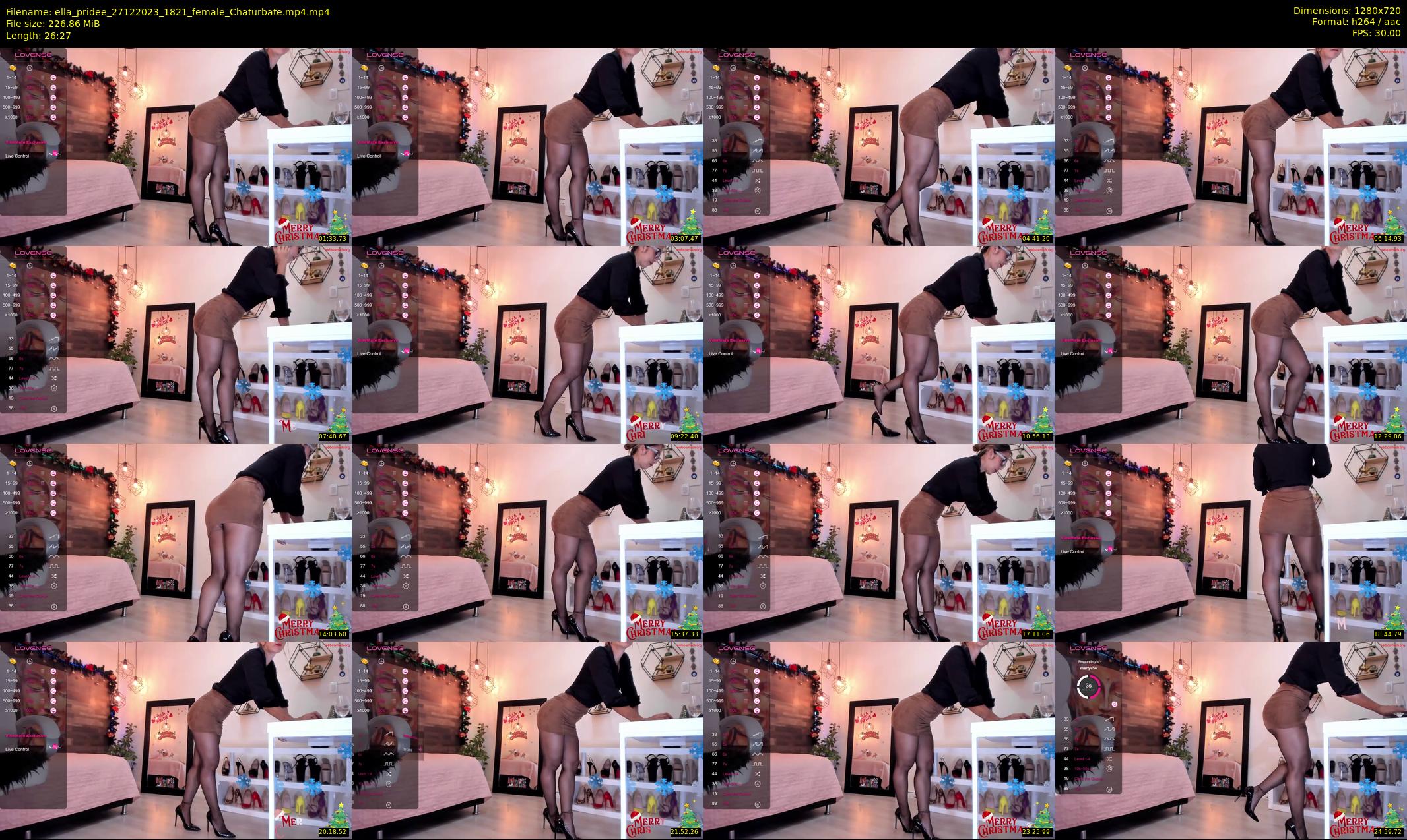 ella_pridee — 27 minute Chaturbate female cam show recording, 720p, Dec 27, 2023