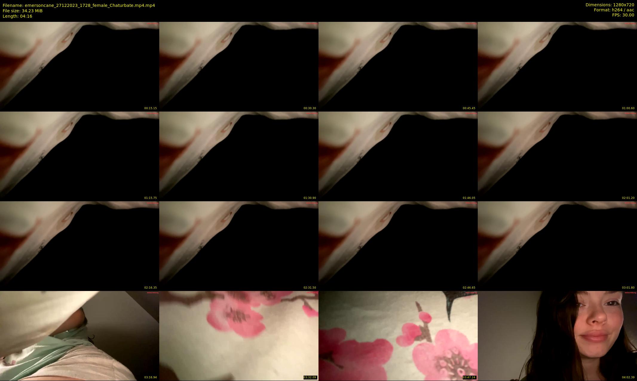emersoncane — 5 minute Chaturbate female cam show recording, 720p, Dec 27, 2023