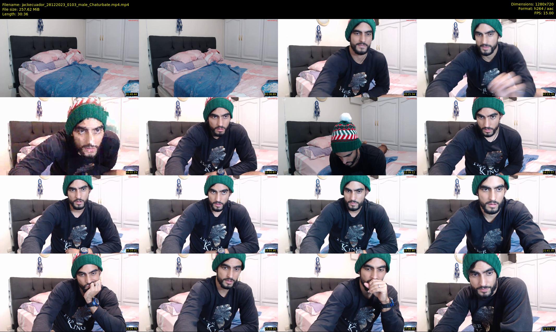 jackecuador — 31 minute Chaturbate male cam show recording, 720p, Dec 28, 2023