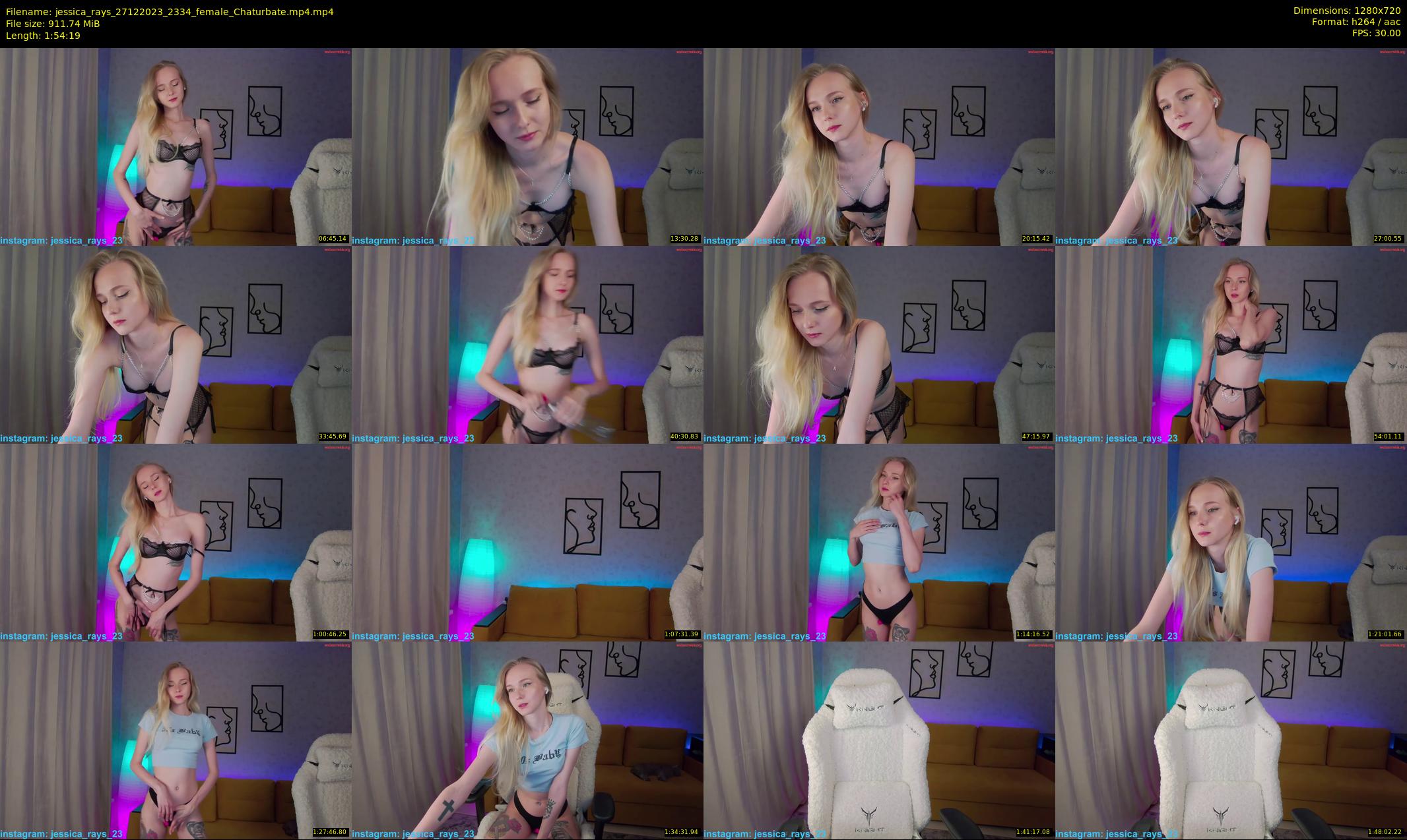jessica_rays — 115 minute Chaturbate couple cam show recording, 720p, Dec 27, 2023