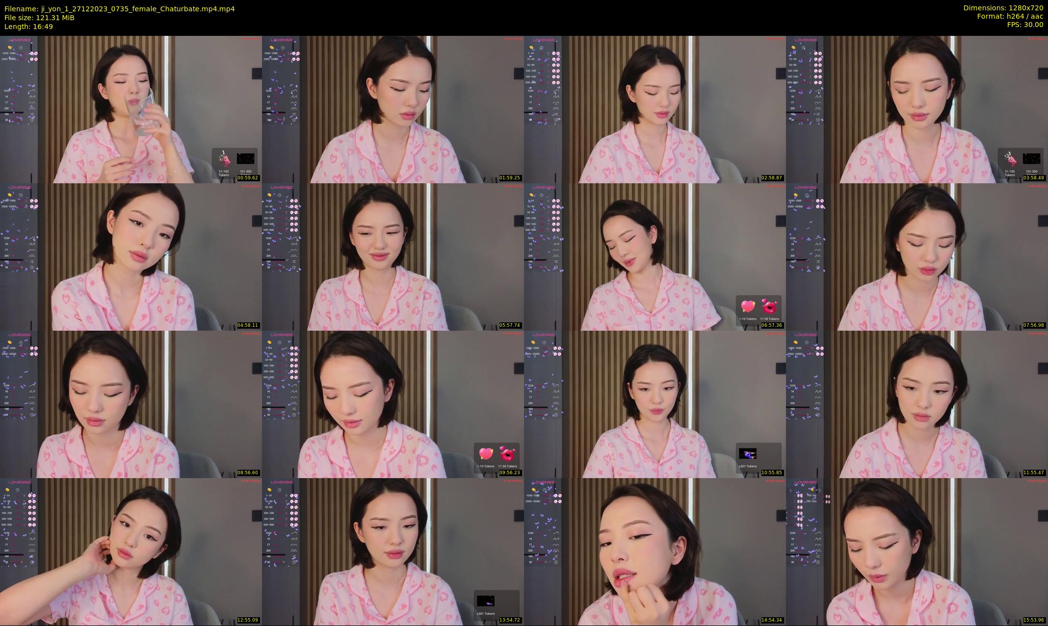 ji_yon_1 — 17 minute Chaturbate female cam show recording, 720p, Dec 27, 2023