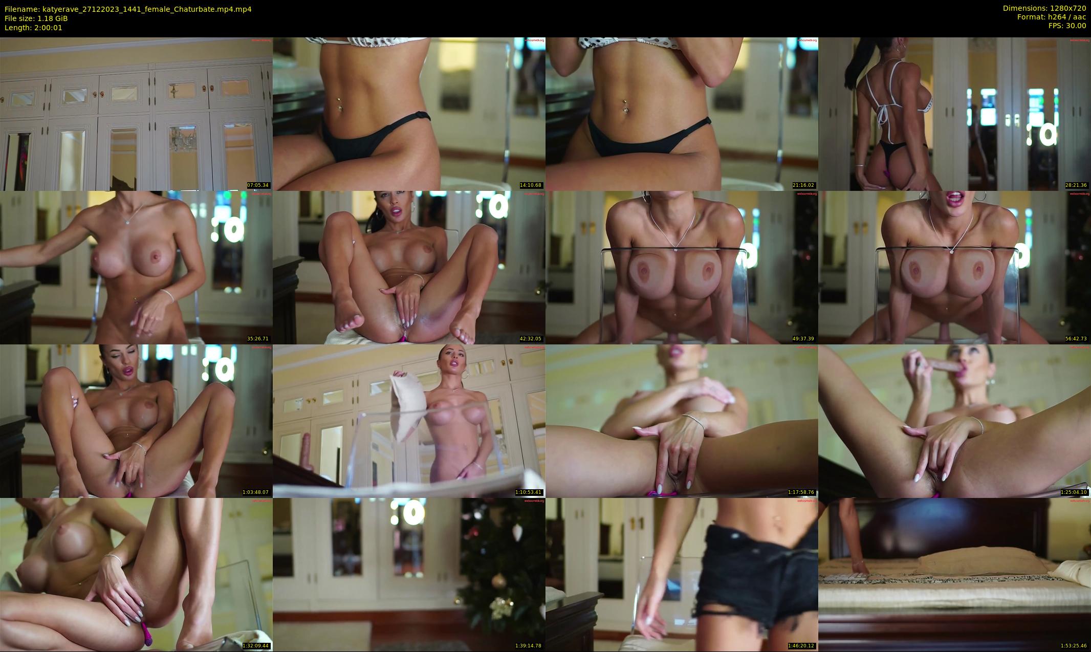 katyerave — 121 minute Chaturbate female cam show recording, 720p, Dec 27, 2023