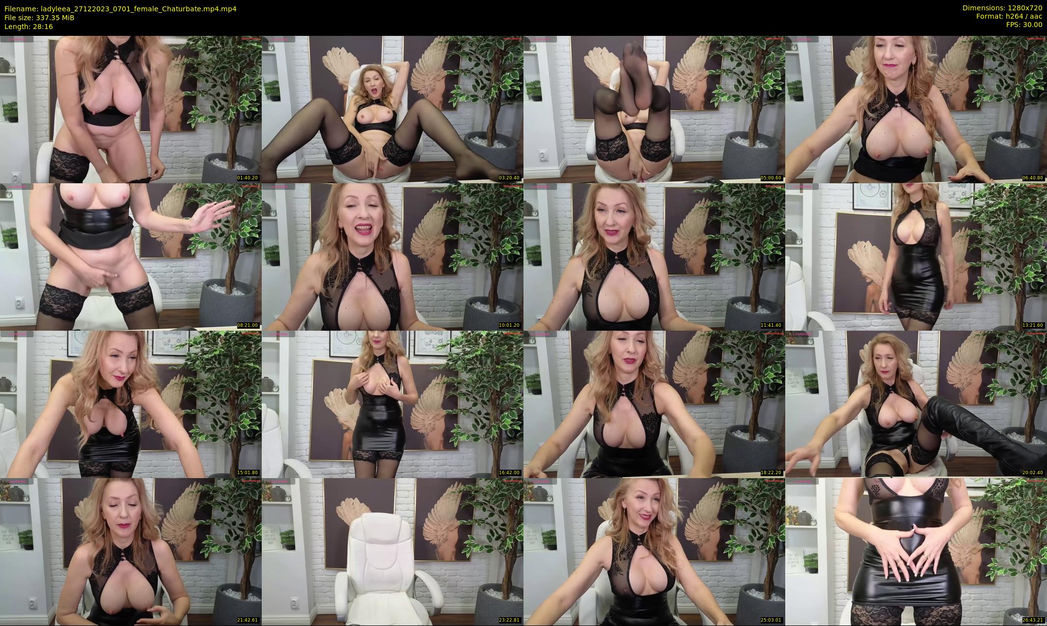 ladyleea — 29 minute Chaturbate female cam show recording, 720p, Dec 27, 2023
