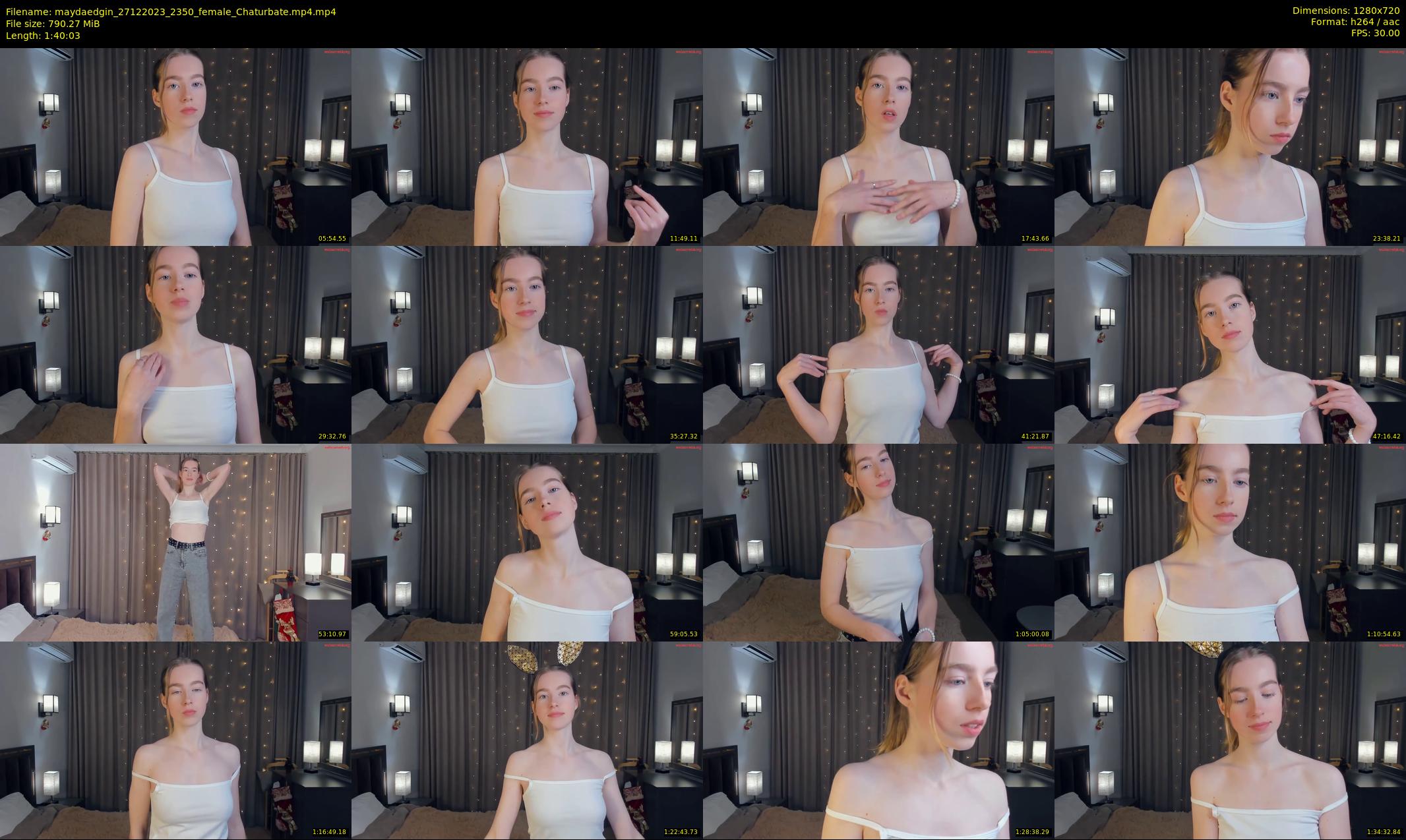maydaedgin — 101 minute Chaturbate female cam show recording, 720p, Dec 27, 2023