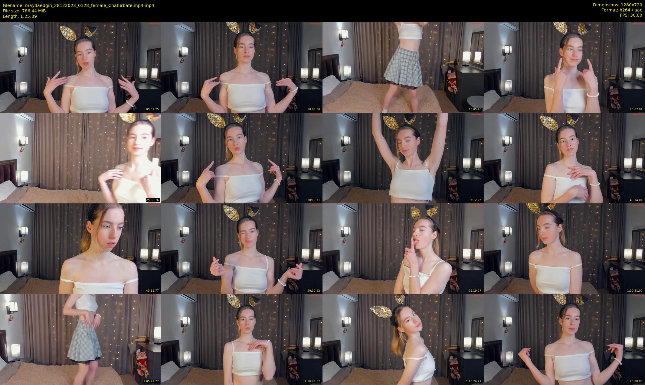 maydaedgin — 86 minute Chaturbate female cam show recording, 720p, Dec 28, 2023