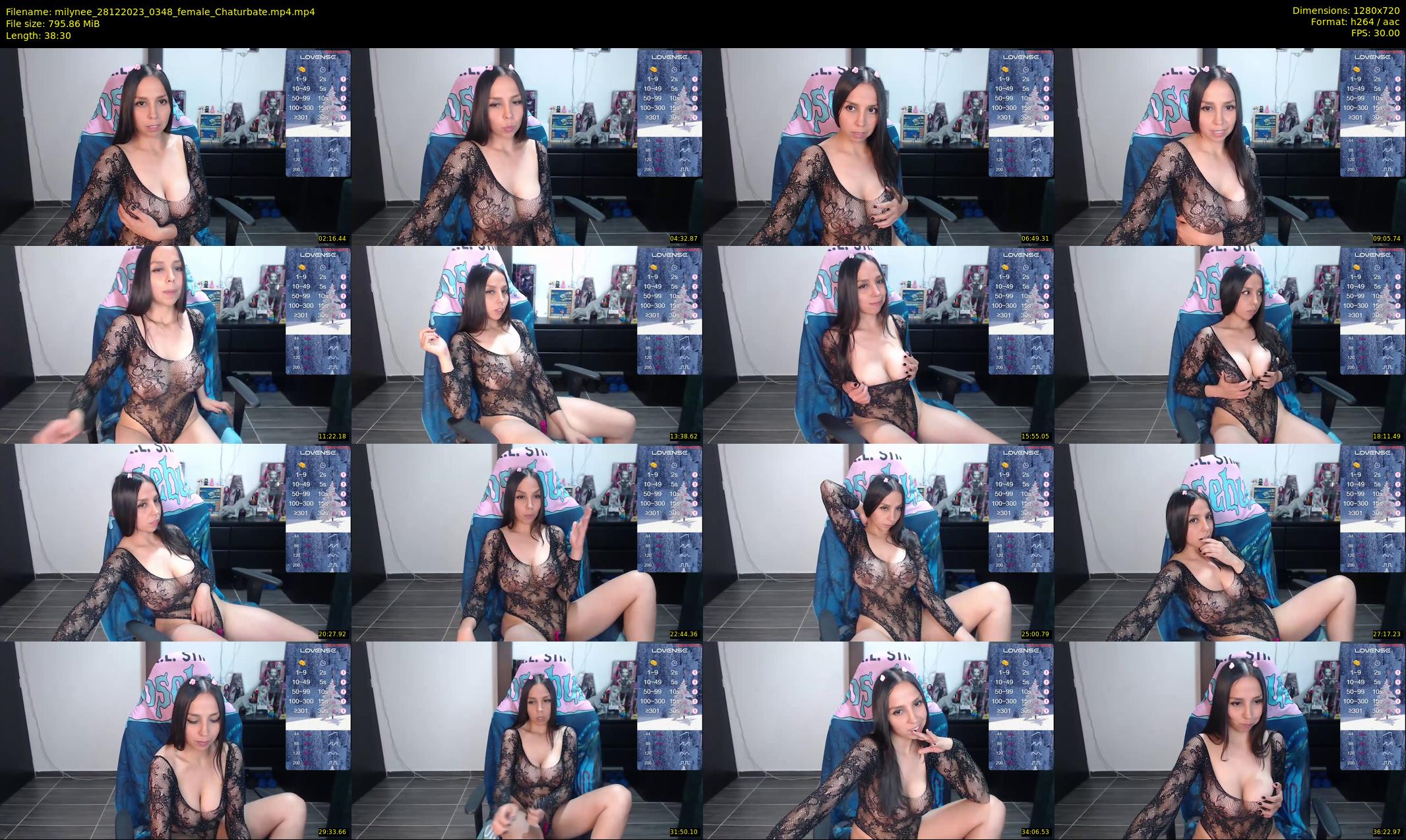 milynee — 39 minute Chaturbate female cam show recording, 720p, Dec 28, 2023
