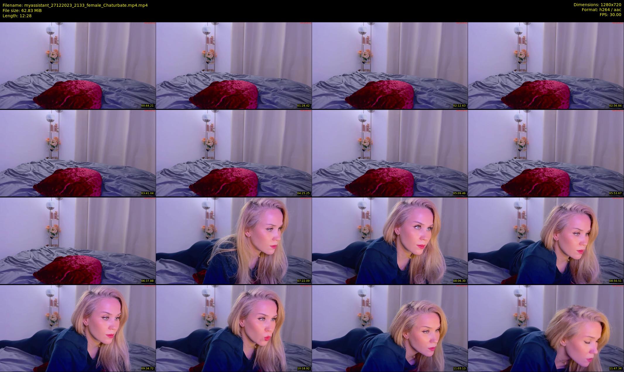 myassistant — 13 minute Chaturbate female cam show recording, 720p, Dec 27, 2023