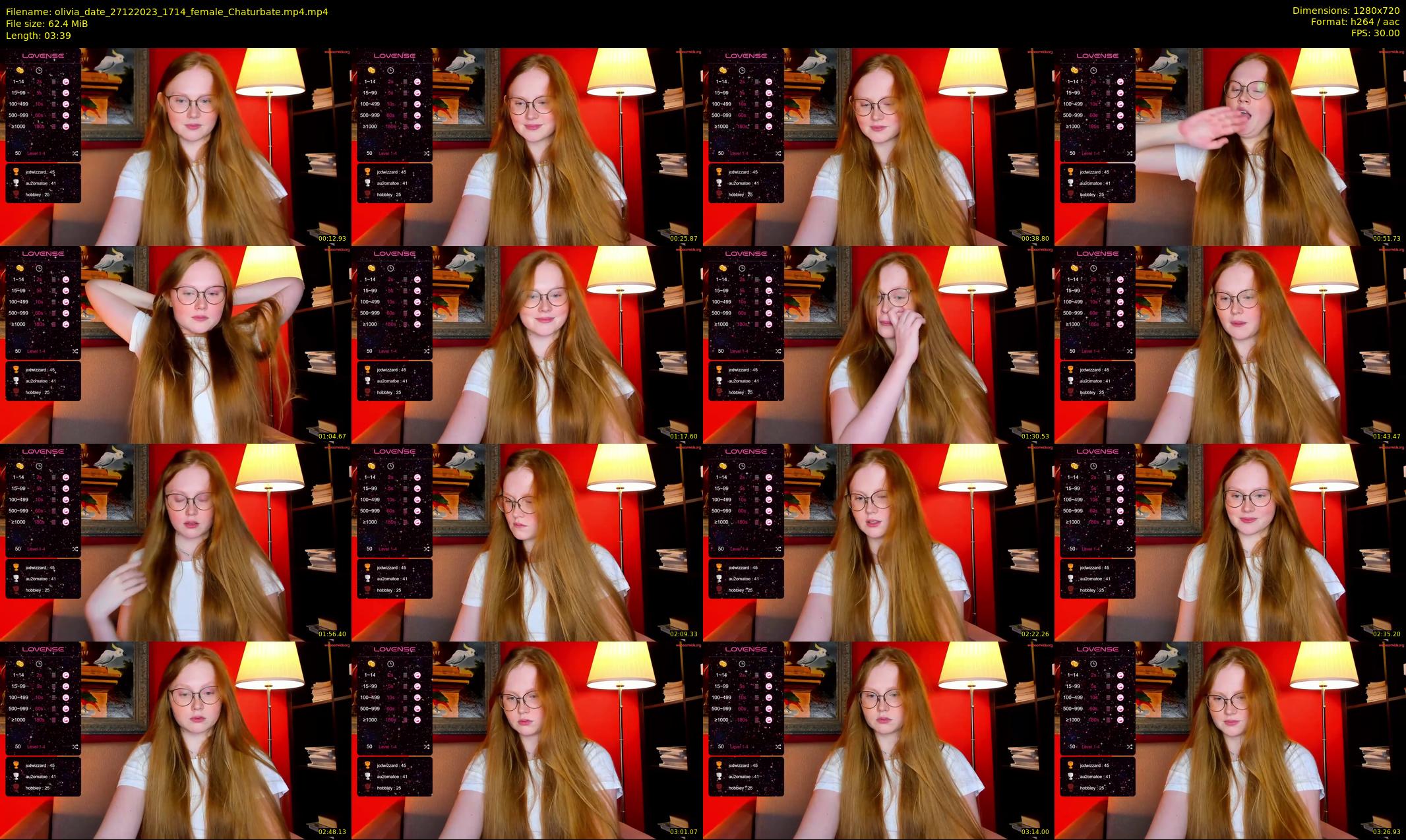olivia_date — 4 minute Chaturbate female cam show recording, 720p, Dec 27, 2023
