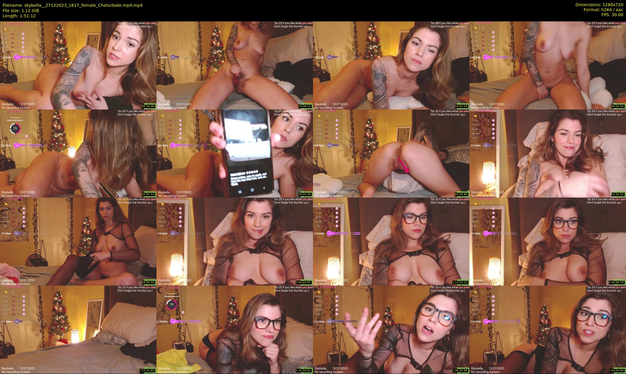skybella_ — 112 minute Chaturbate female cam show recording, 720p, Dec 27, 2023