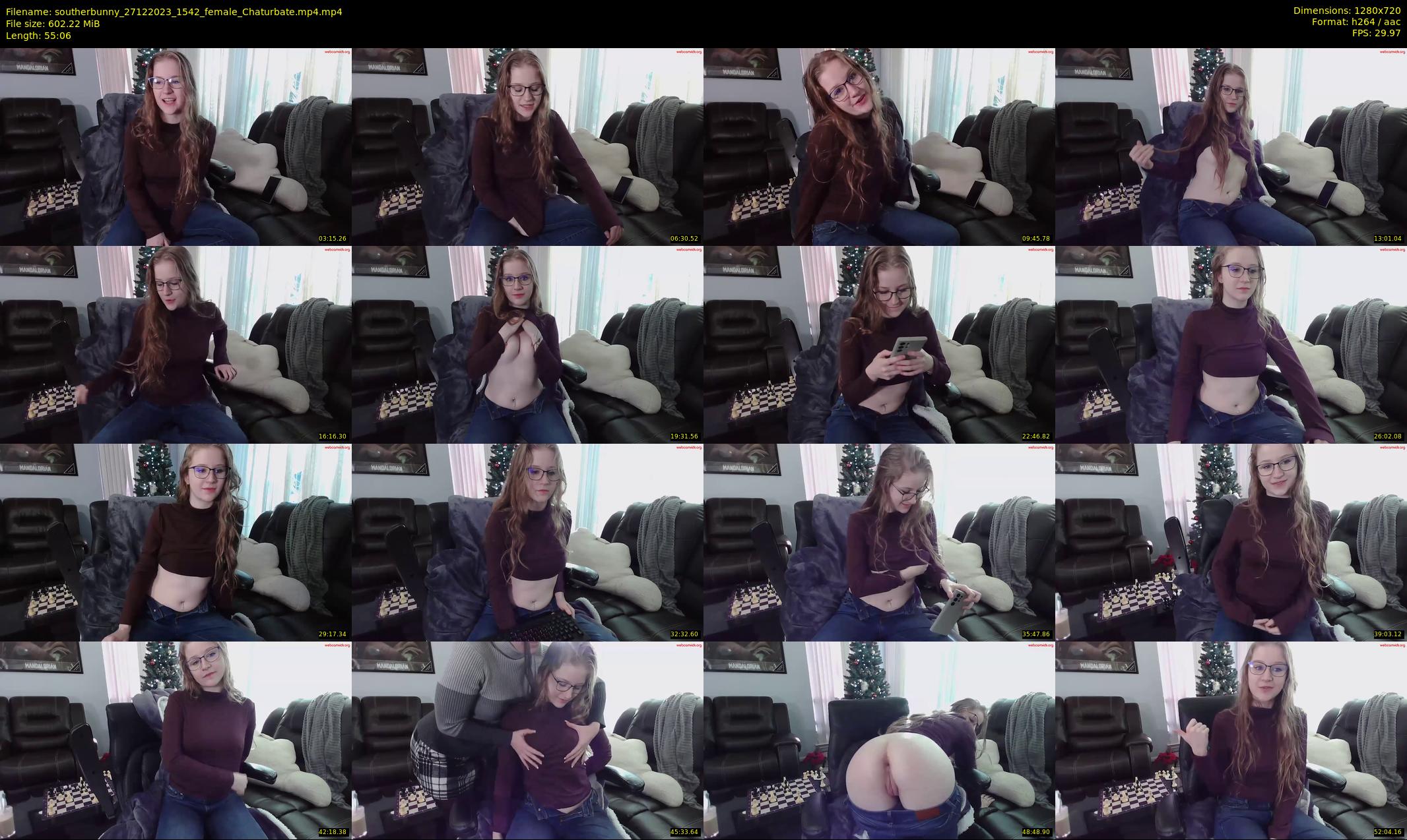 southerbunny — 56 minute Chaturbate female cam show recording, 720p, Dec 27, 2023