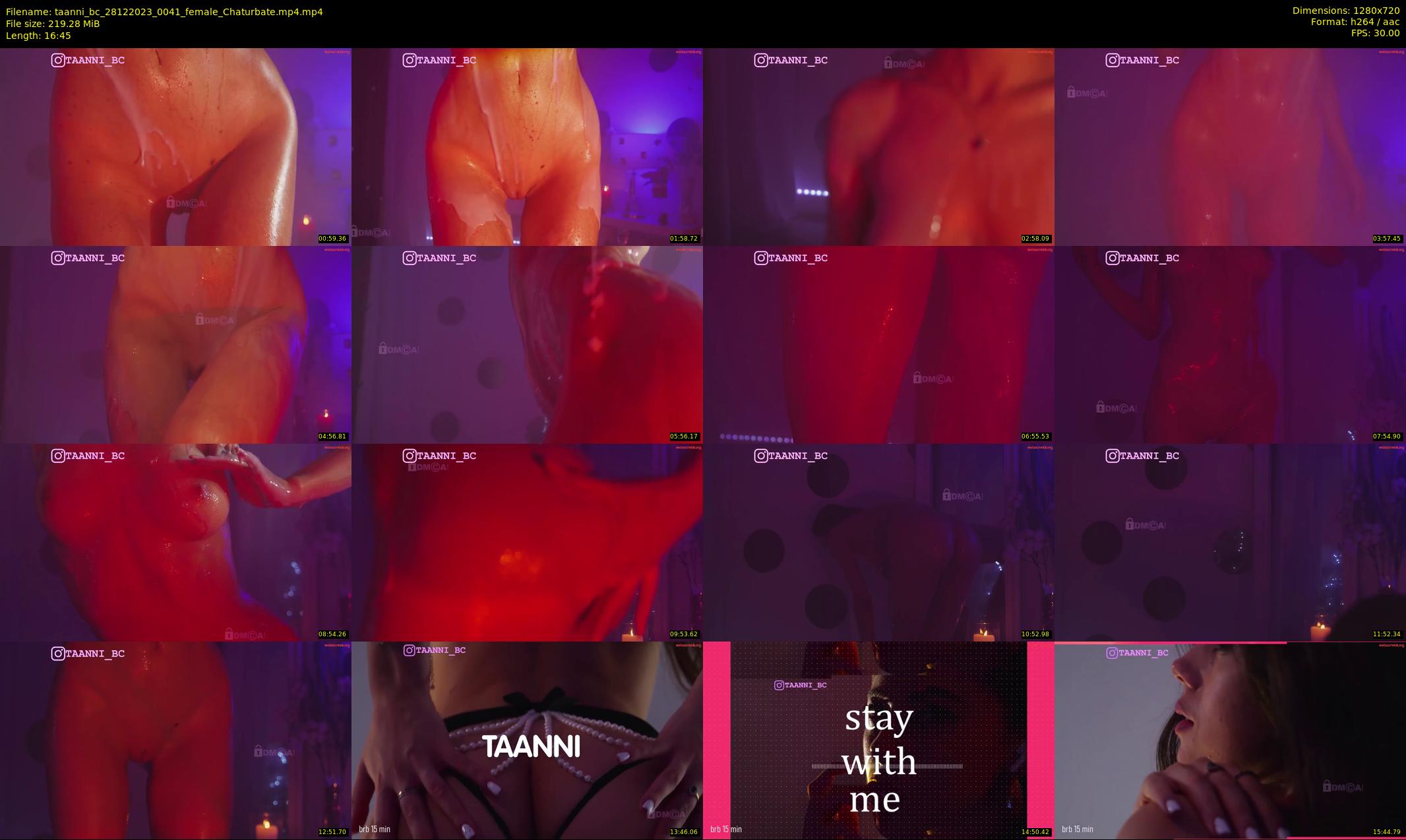 taanni_bc — 17 minute Chaturbate female cam show recording, 720p, Dec 28, 2023