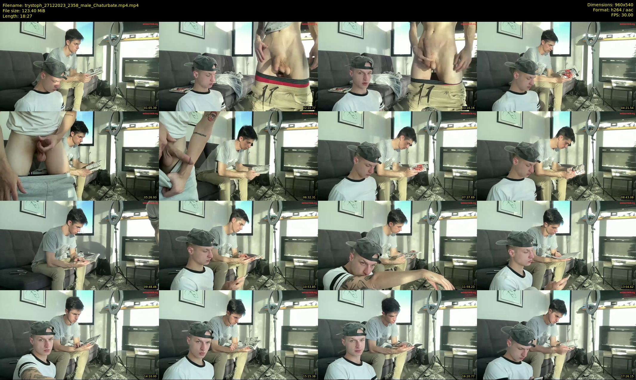trystoph — 19 minute Chaturbate male cam show recording, 480p, Dec 27, 2023
