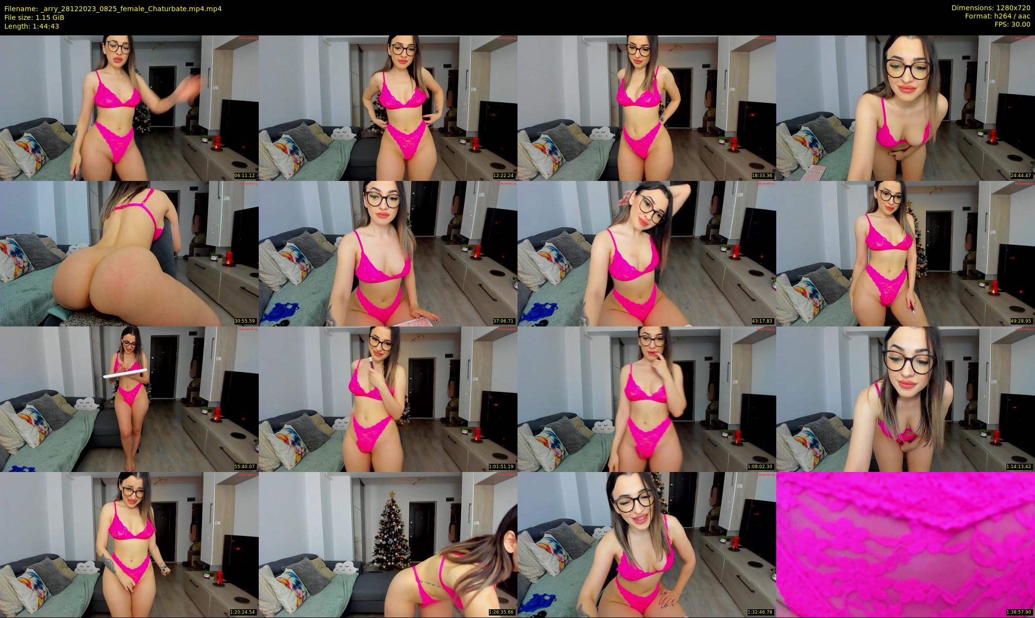_arry — 105 minute Chaturbate female cam show recording, 720p, Dec 28, 2023