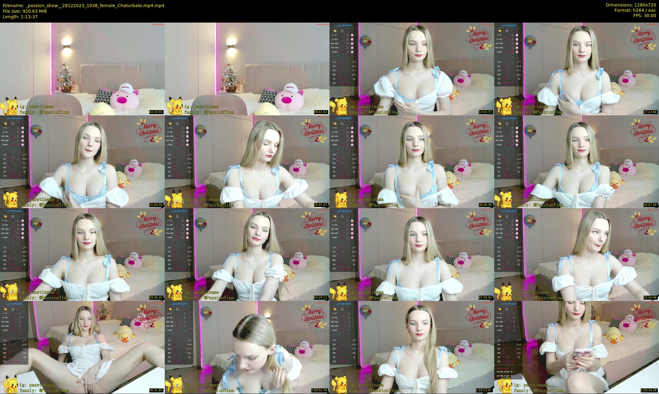 _passion_show_ — 74 minute Chaturbate couple cam show recording, 720p, Dec 28, 2023