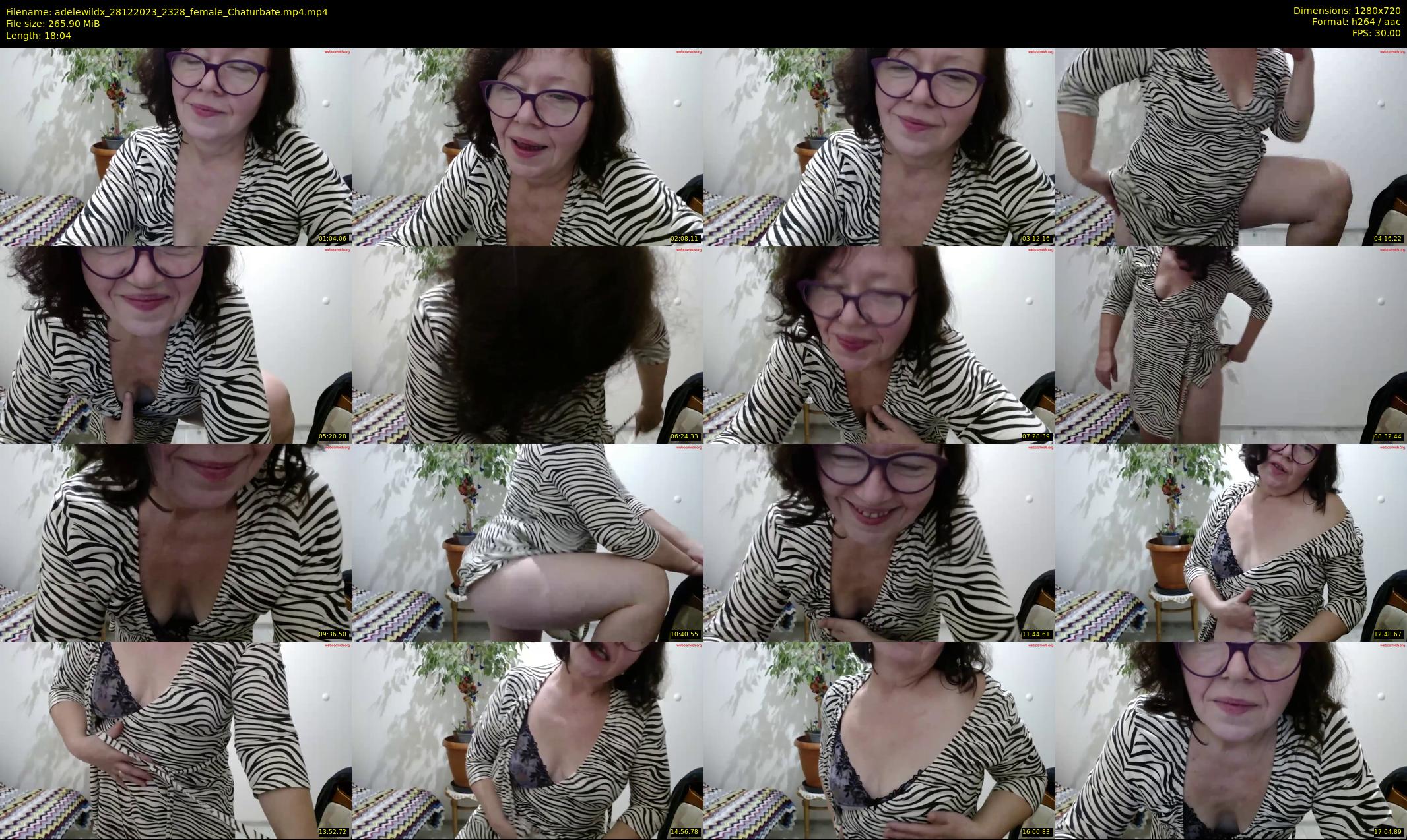 adelewildx — 19 minute Chaturbate female cam show recording, 720p, Dec 28, 2023