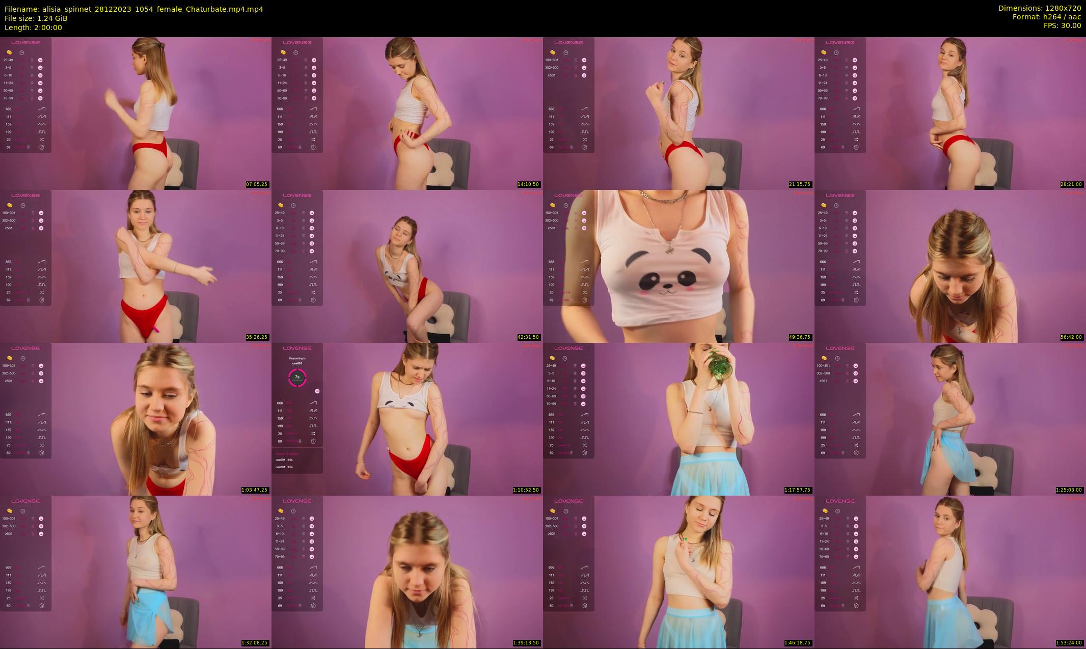 alisia_spinnet — 120 minute Chaturbate female cam show recording, 720p, Dec 28, 2023
