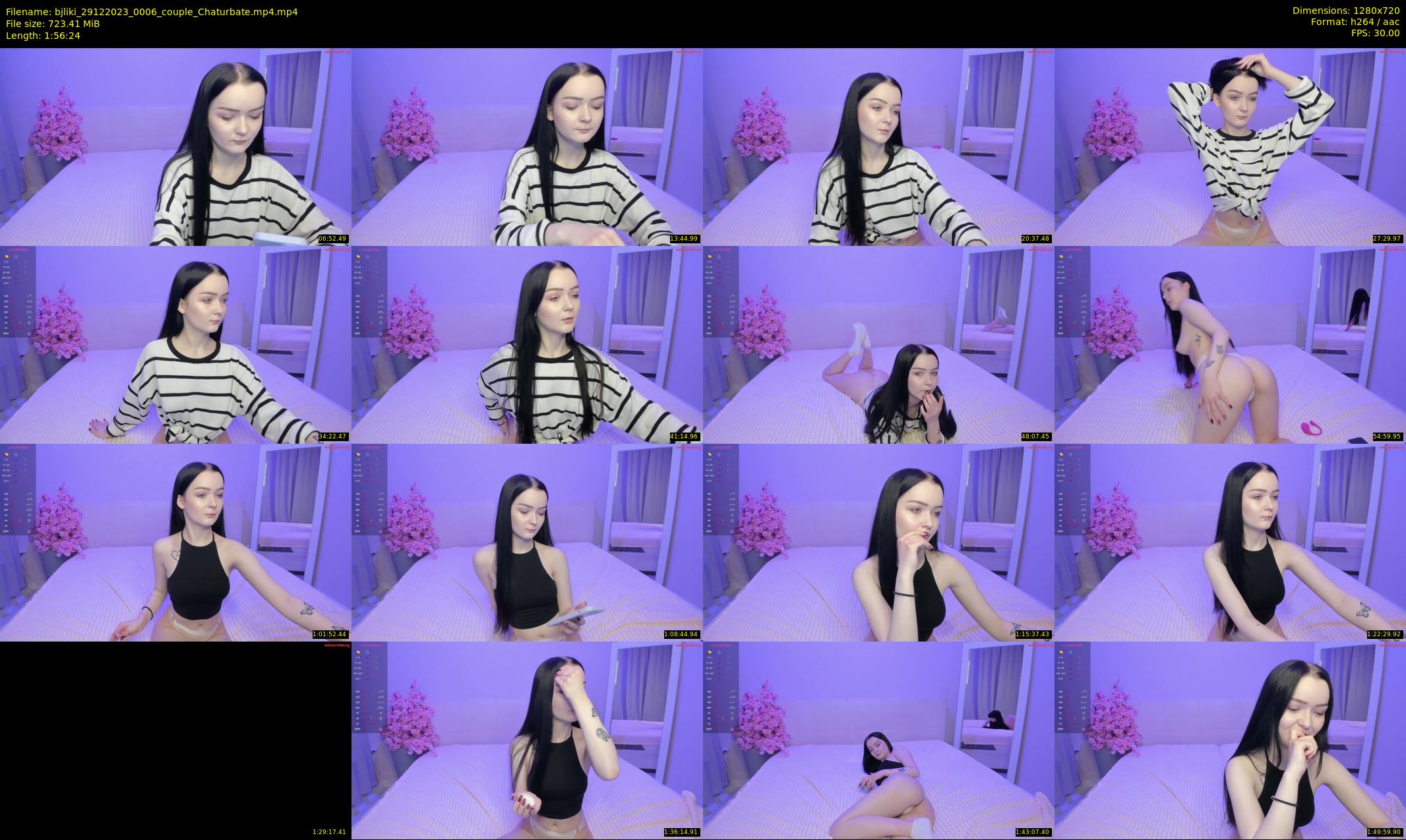 bjliki — 117 minute Chaturbate couple cam show recording, 720p, Dec 29, 2023