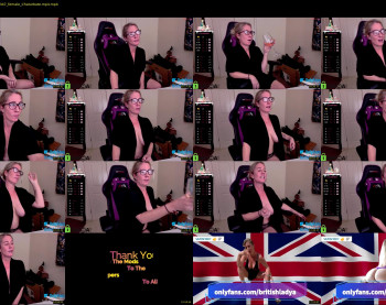 britishladya — 20 minute Chaturbate female cam show recording, 720p, Dec 28, 2023