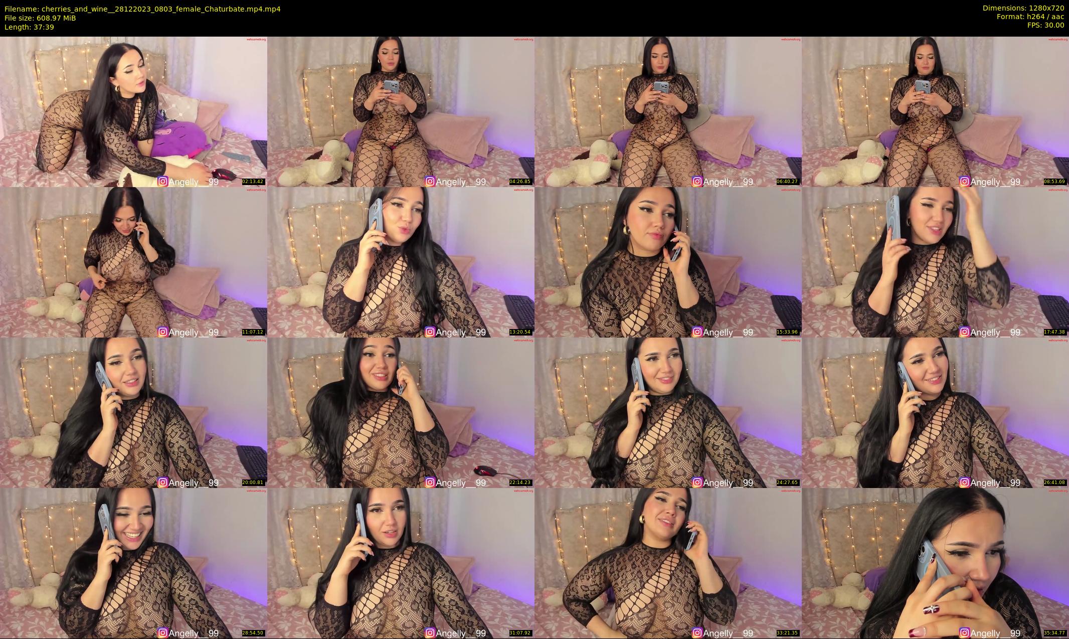 cherries_and_wine_ — 38 minute Chaturbate female cam show recording, 720p, Dec 28, 2023
