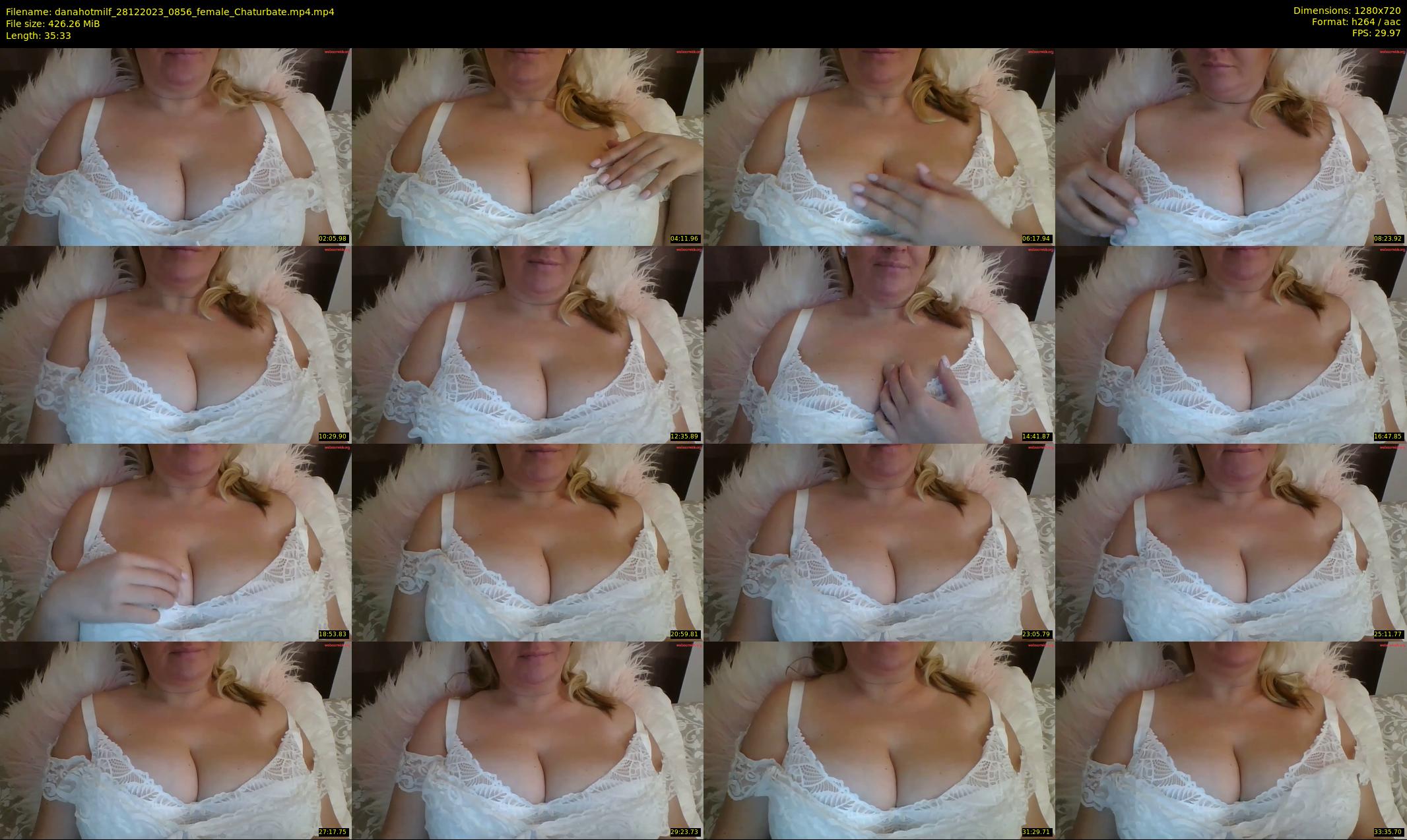 danahotmilf — 36 minute Chaturbate female cam show recording, 720p, Dec 28, 2023