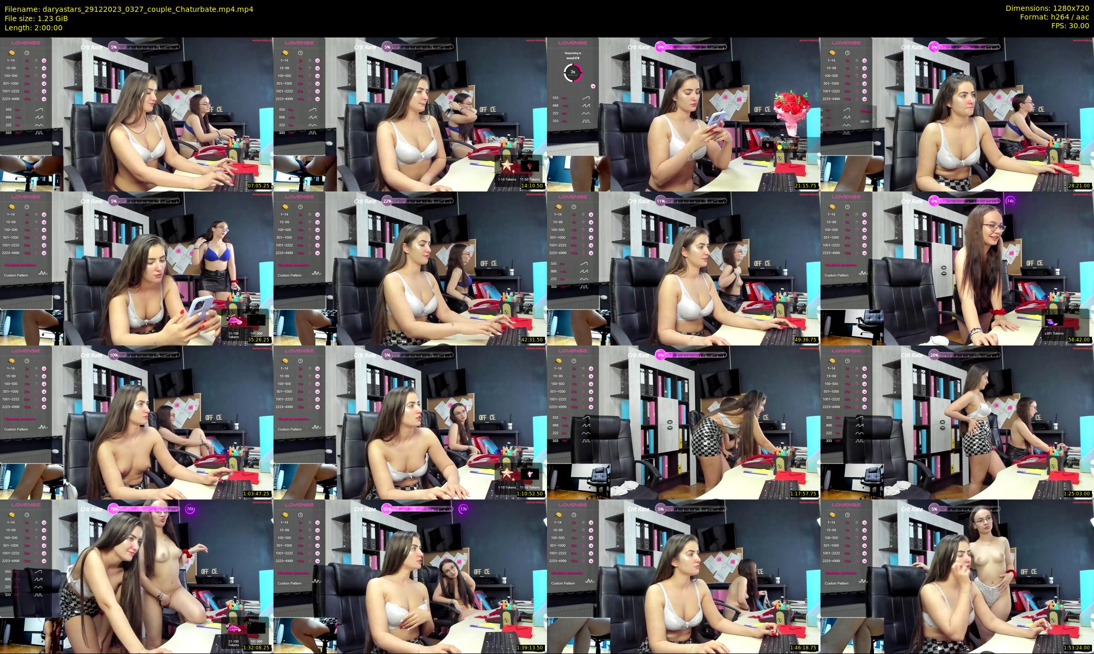 daryastars — 120 minute Chaturbate couple cam show recording, 720p, Dec 29, 2023