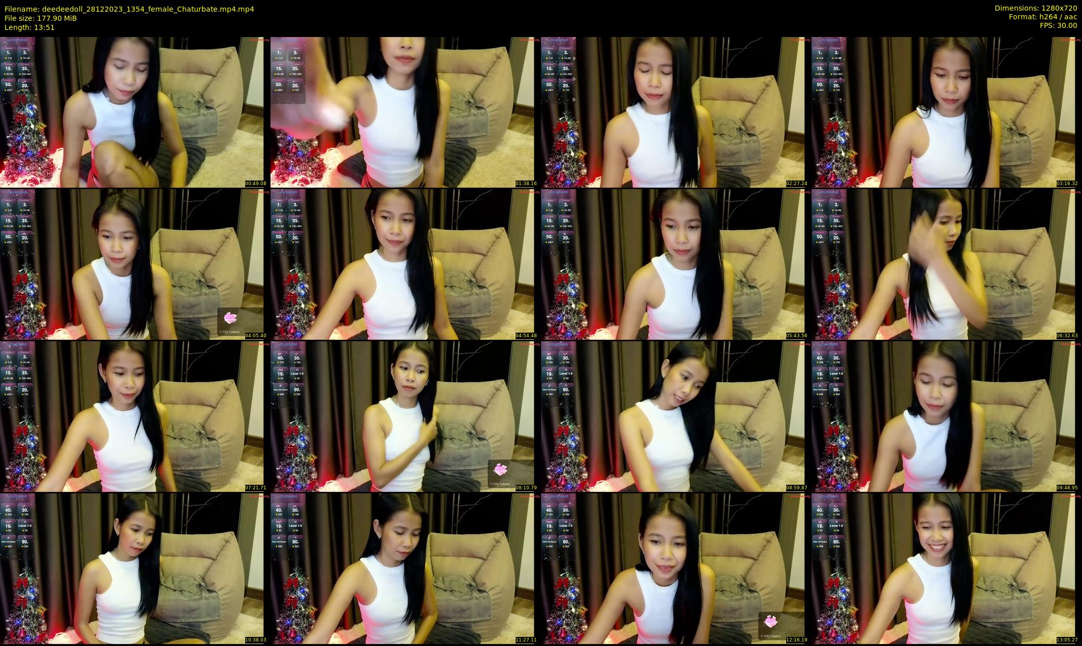 deedeedoll — 14 minute Chaturbate female cam show recording, 720p, Dec 28, 2023