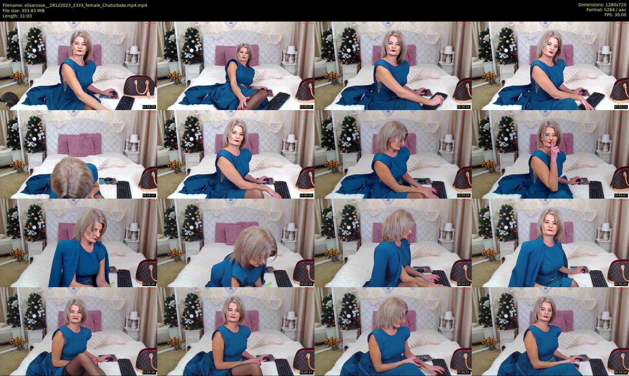 elisarosse_ — 32 minute Chaturbate female cam show recording, 720p, Dec 28, 2023